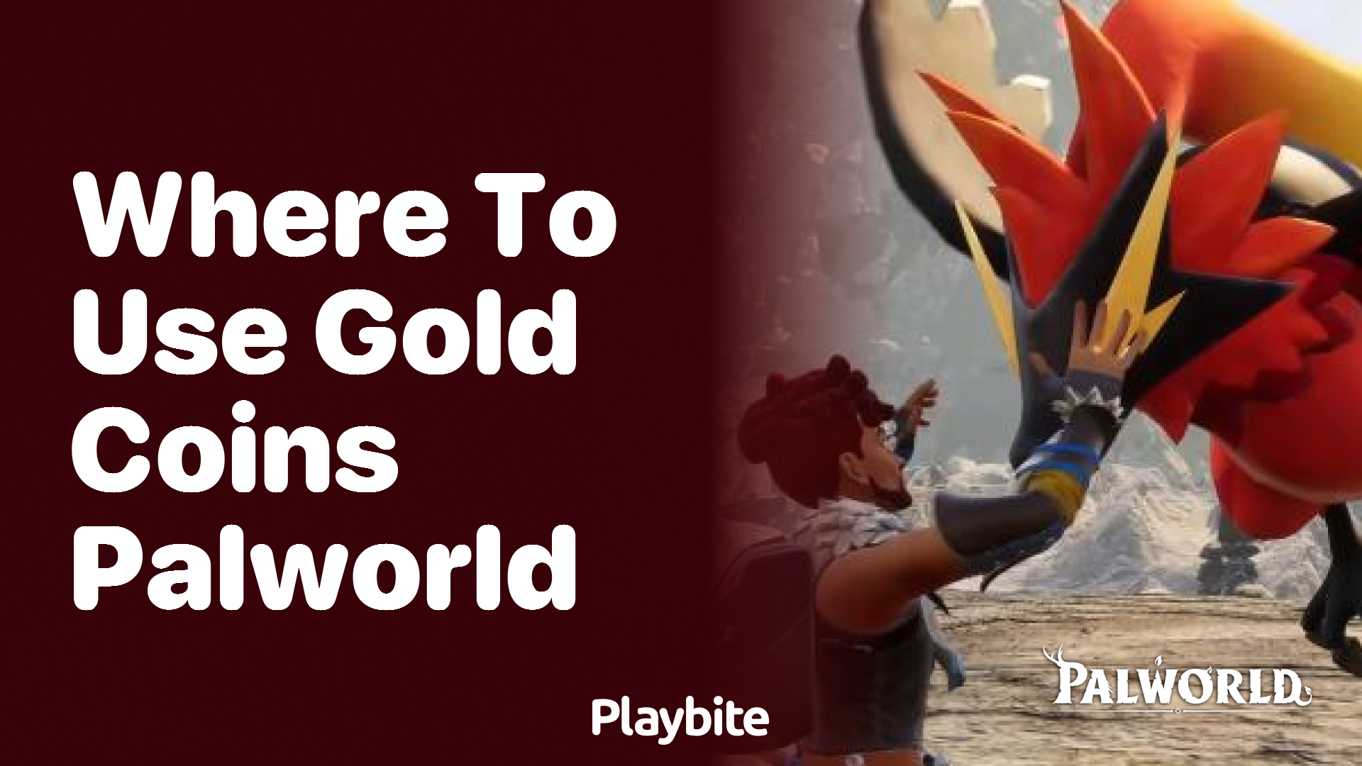 Where to use Gold Coins in Palworld Playbite