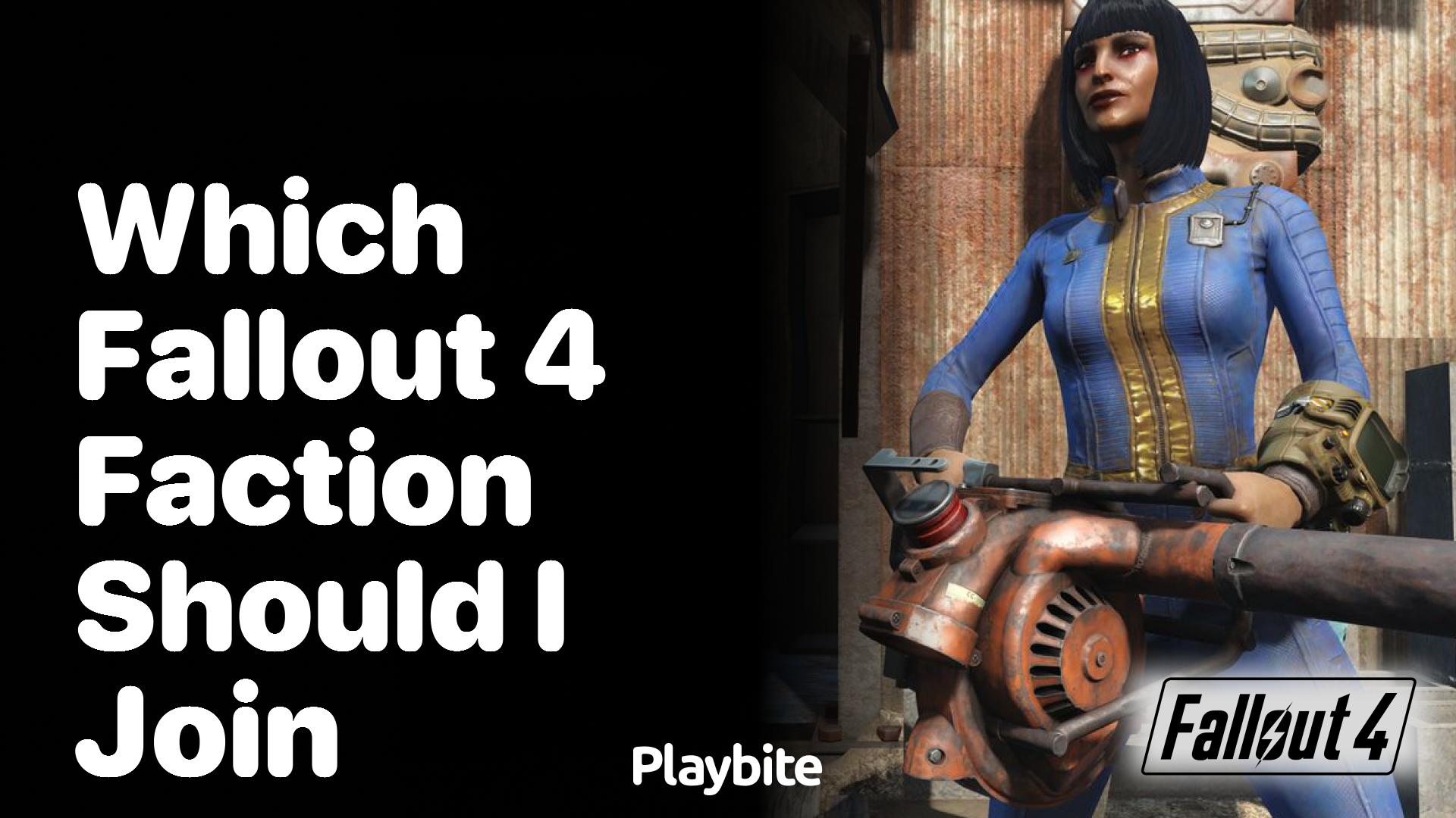 Which Fallout 4 faction should I join?