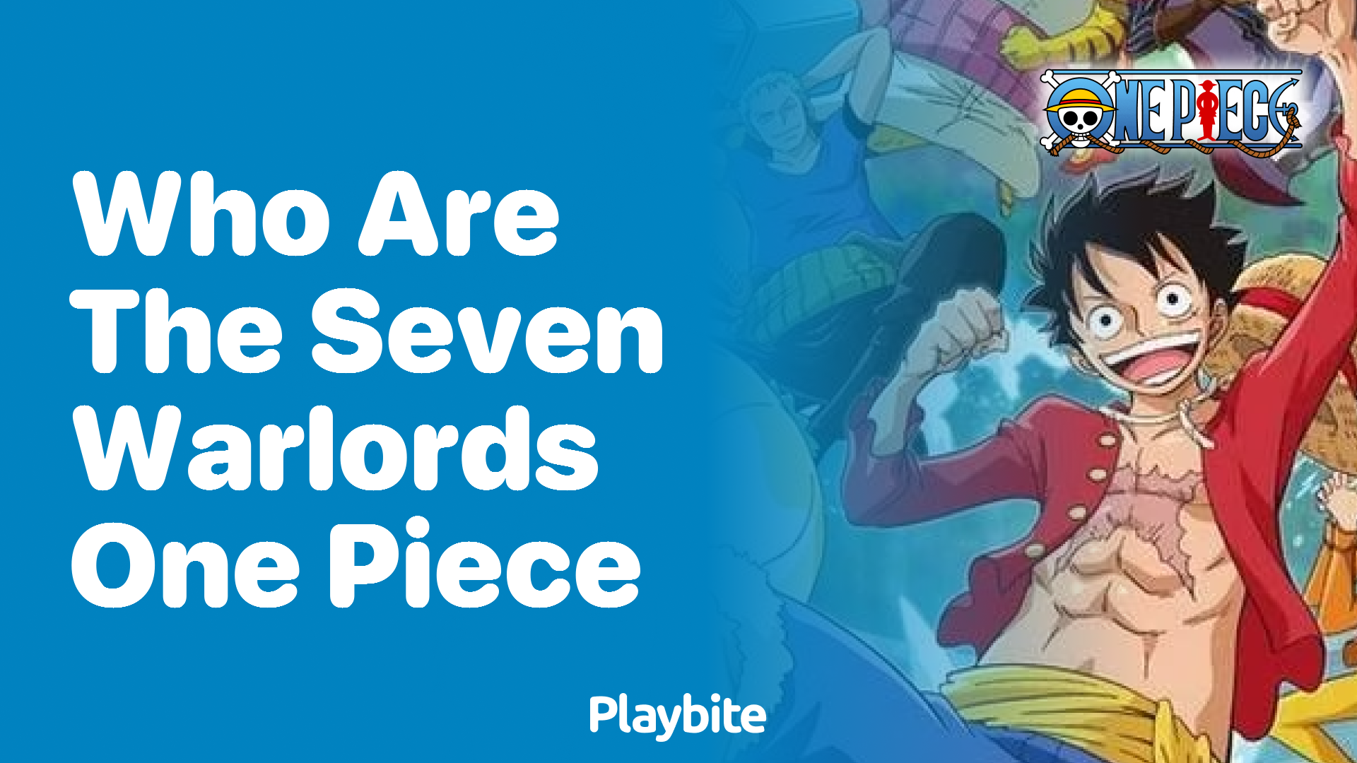 Who are the Seven Warlords in One Piece?