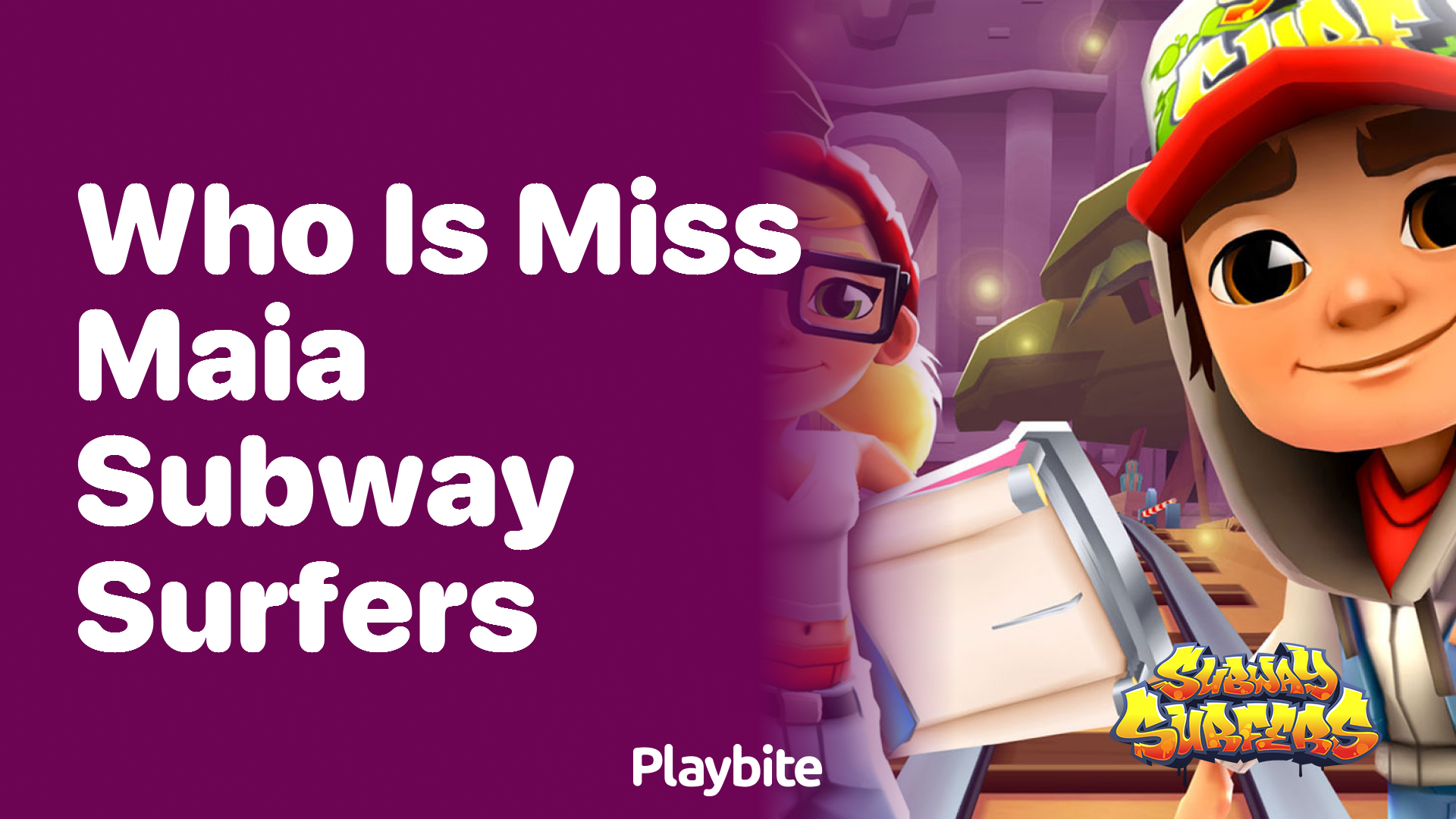 Who is Miss Maia in Subway Surfers?