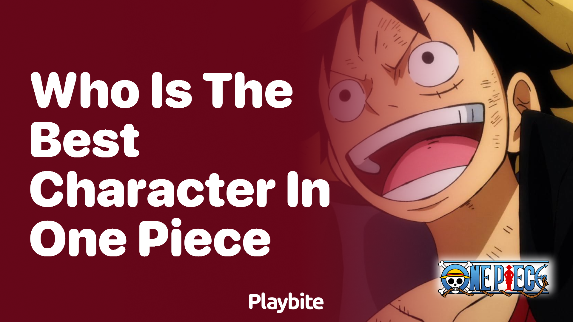 Who is the Best Character in One Piece?