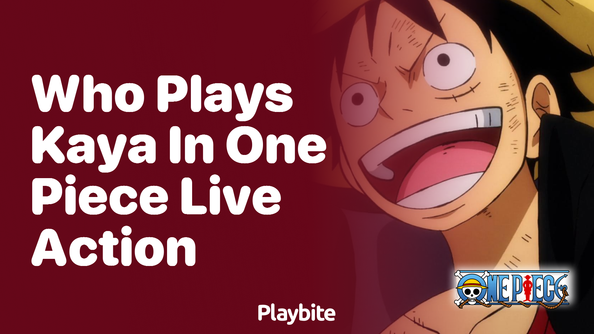 Who Plays Kaya in the One Piece Live Action? - Playbite