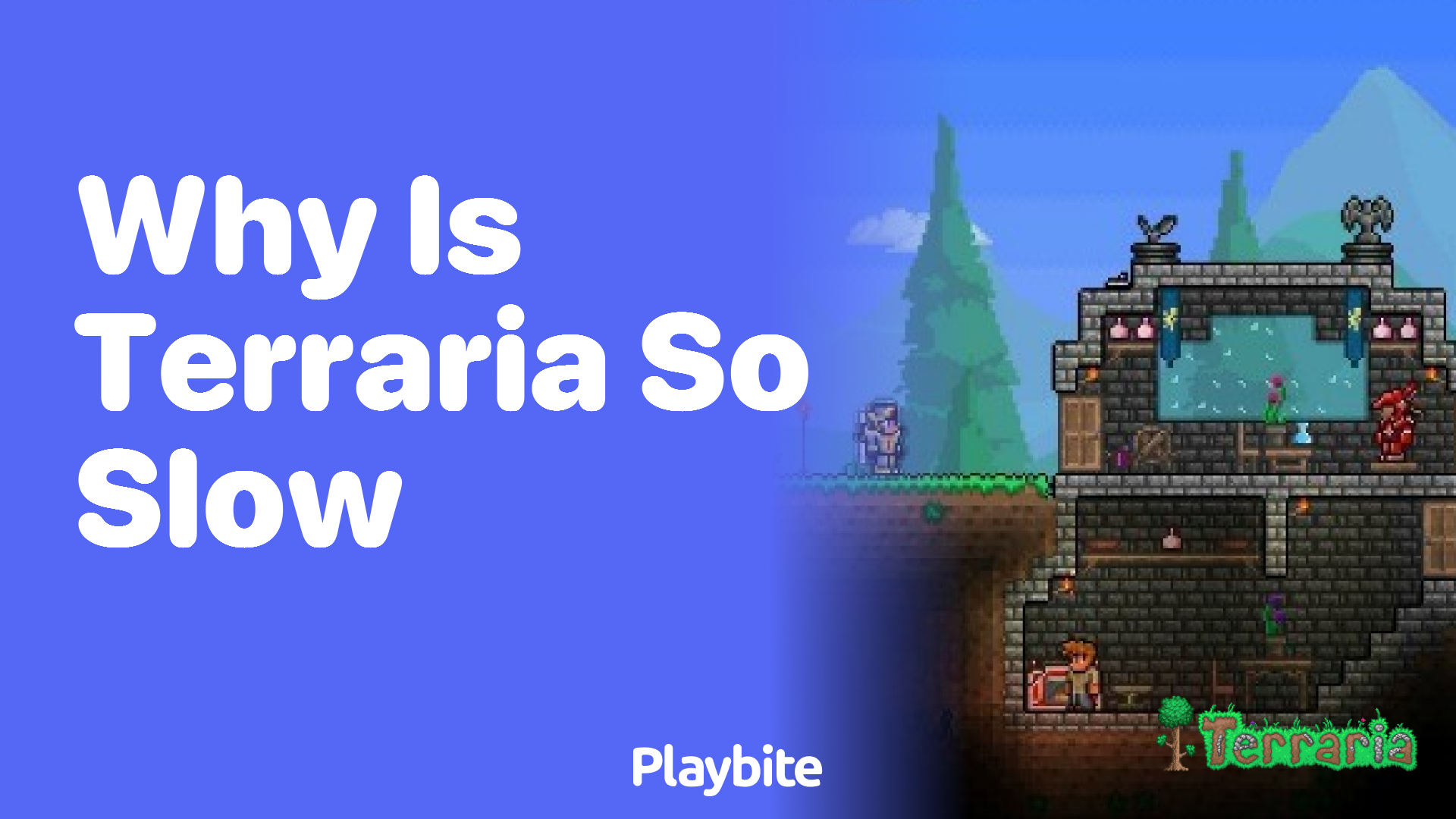 Why is Terraria so slow?