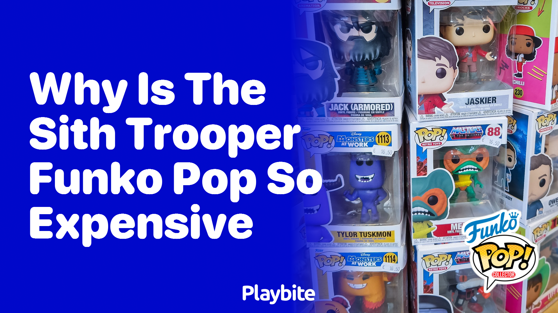 Why is the Sith Trooper Funko Pop so expensive?