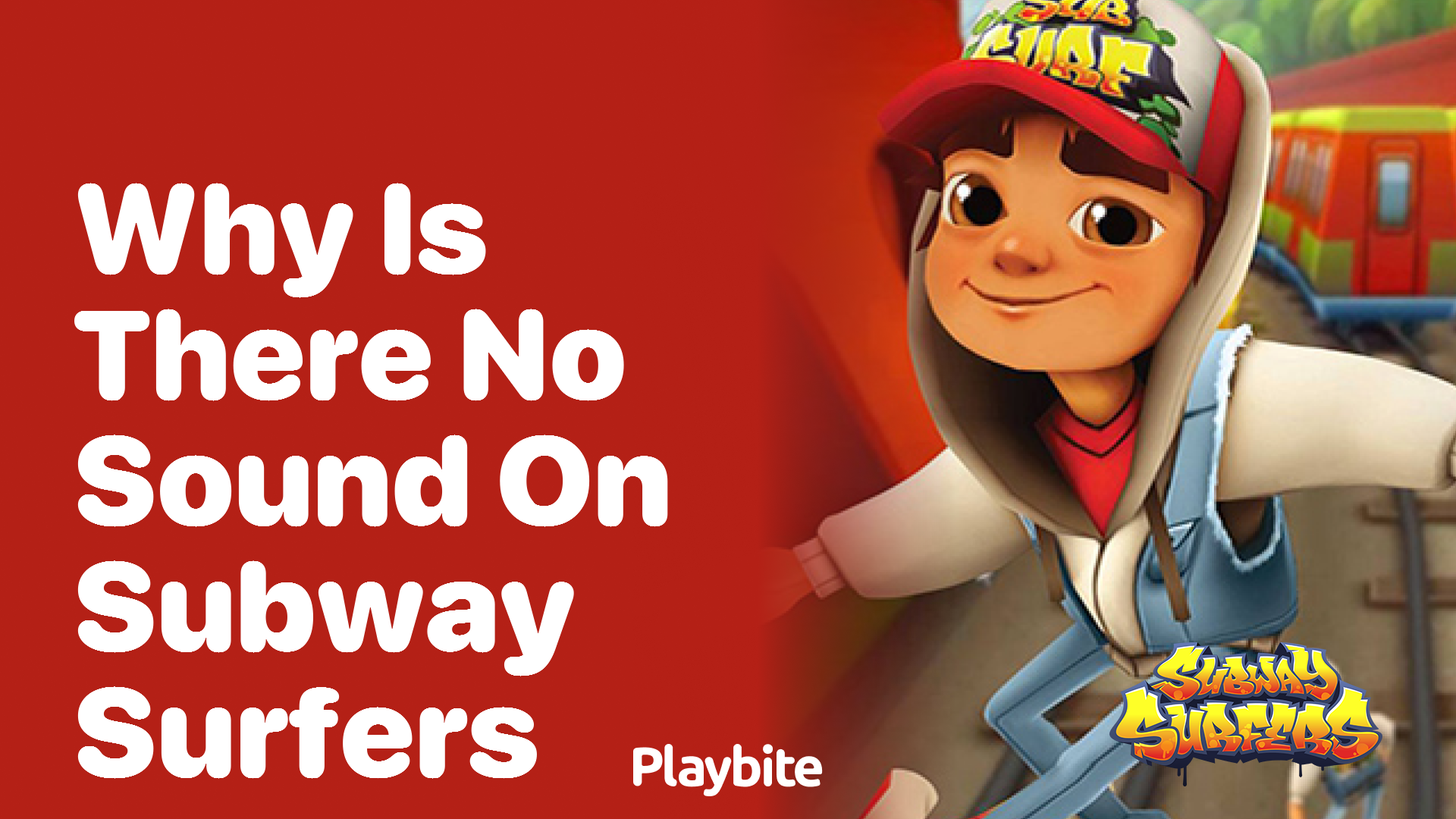 Why is there no sound on Subway Surfers?