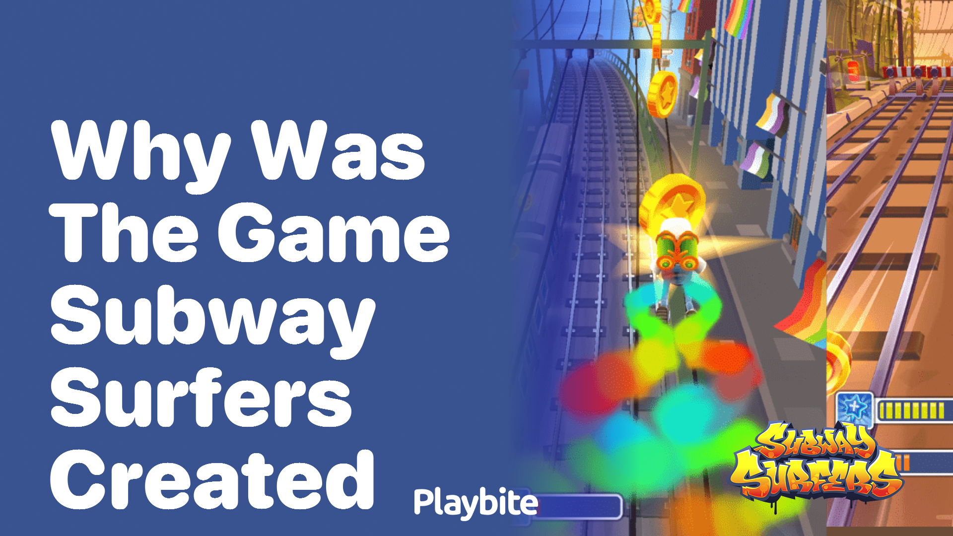 Why was the game Subway Surfers created?