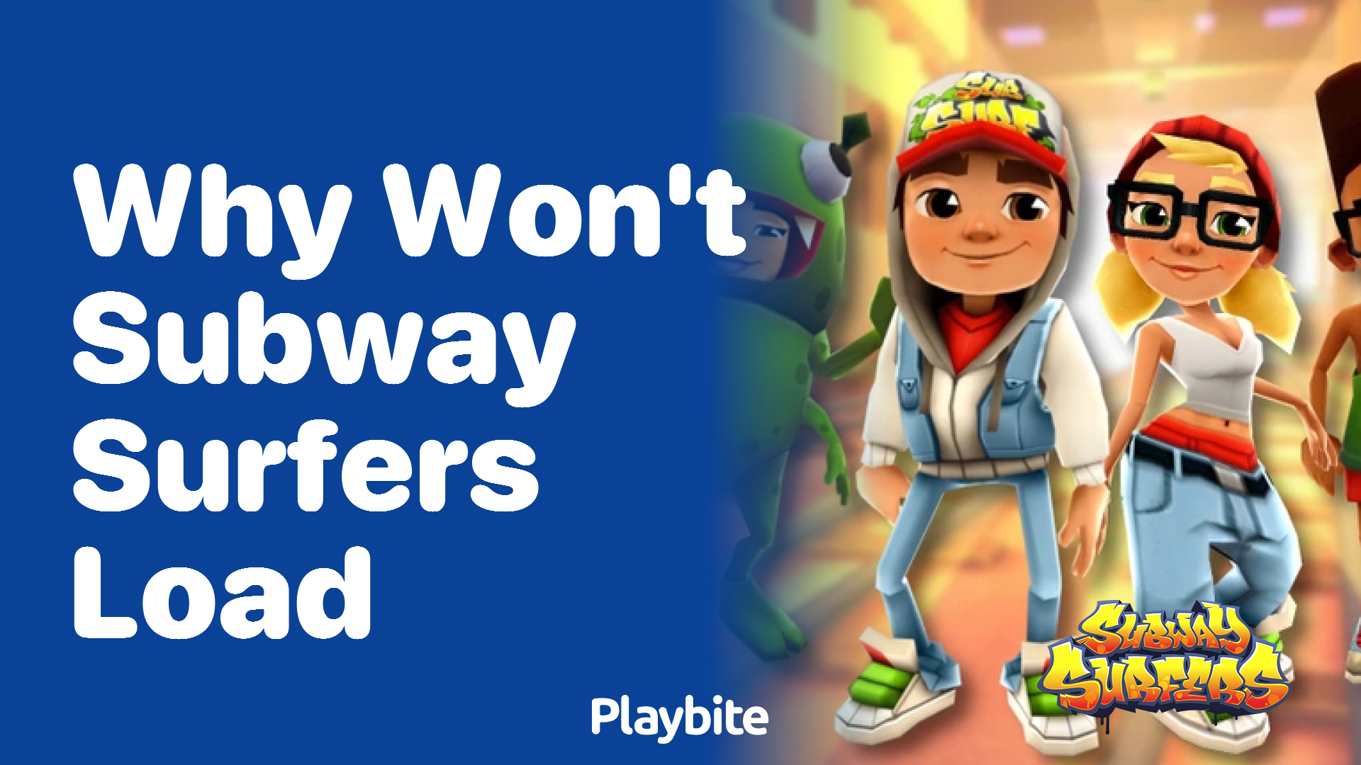 Why won&#8217;t Subway Surfers load?