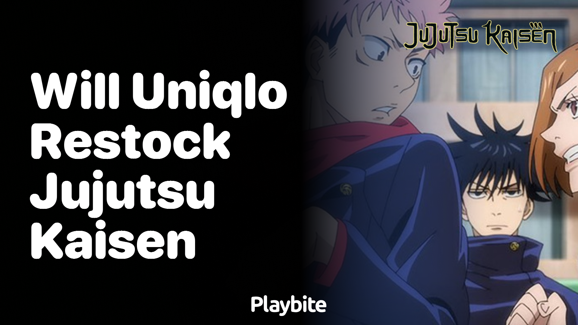 Will Uniqlo restock Jujutsu Kaisen merchandise?
