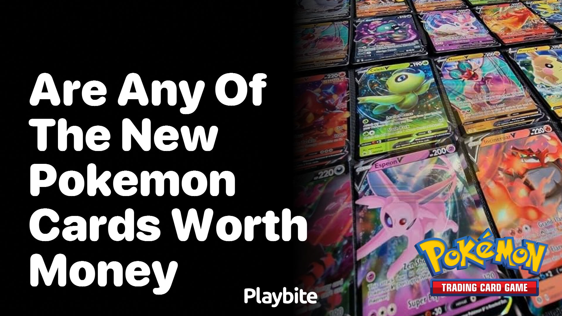 Are any of the new Pokemon cards worth money?