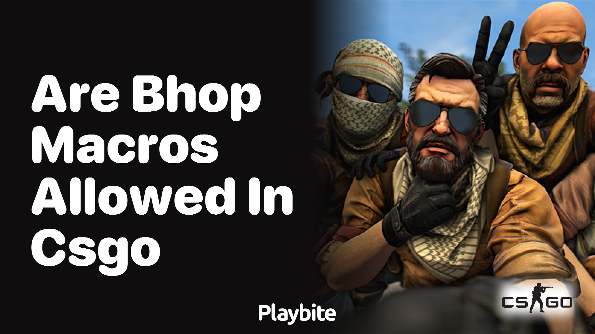 Are Bhop Macros Allowed in CS:GO?