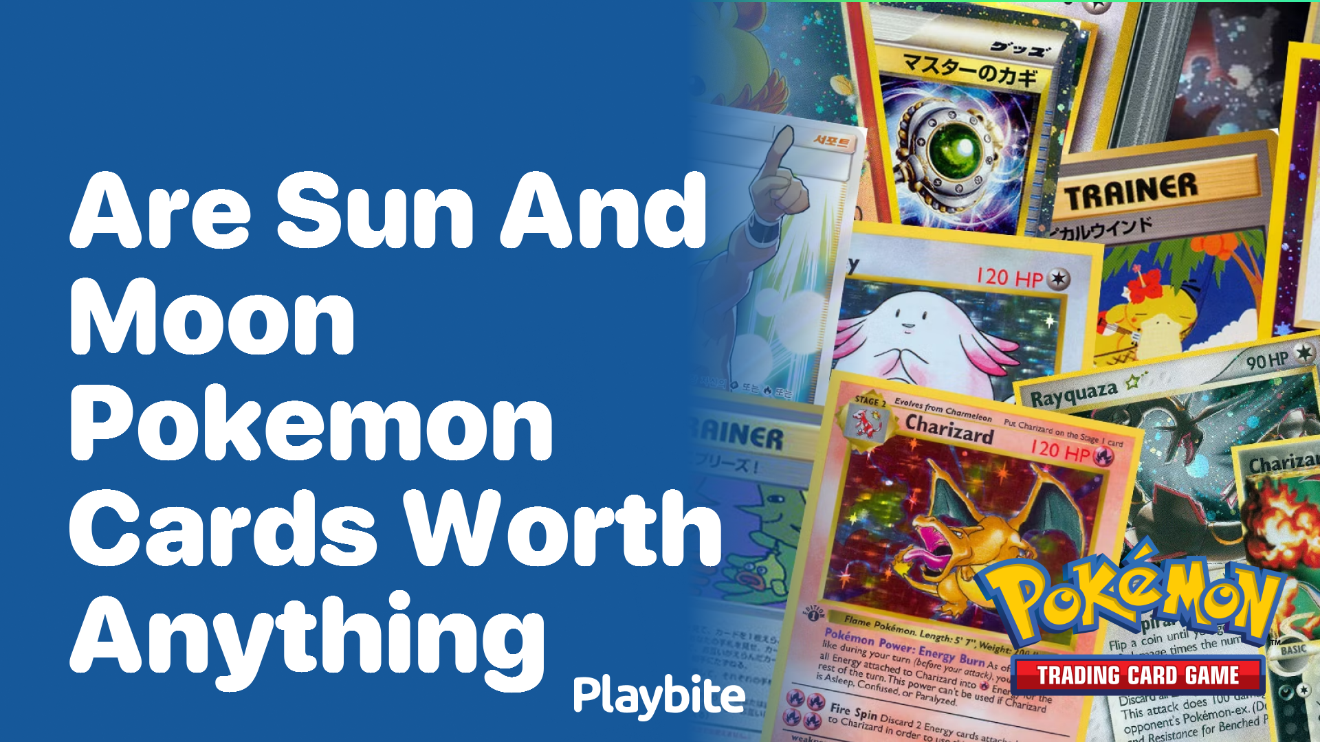 Are Sun and Moon Pokemon Cards Worth Anything?