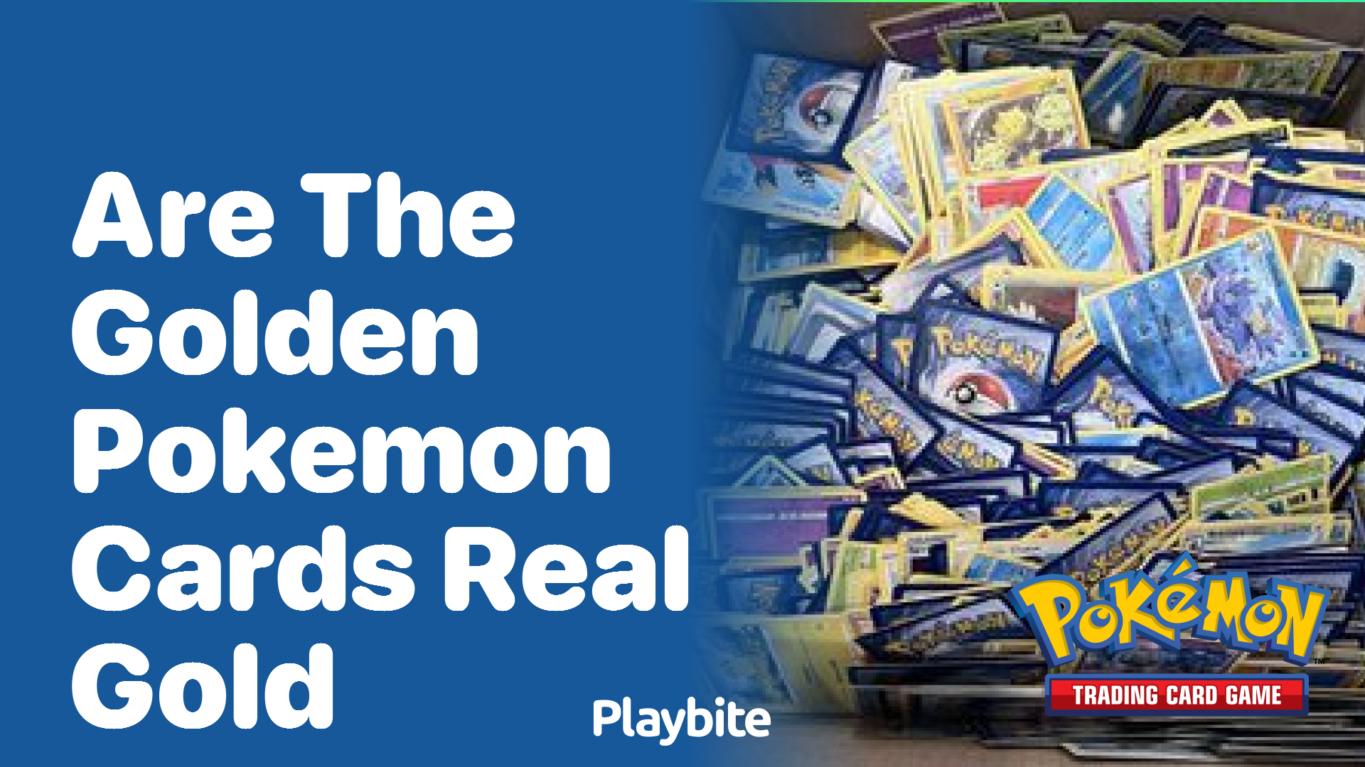 Are the Golden Pokemon Cards Made of Real Gold?