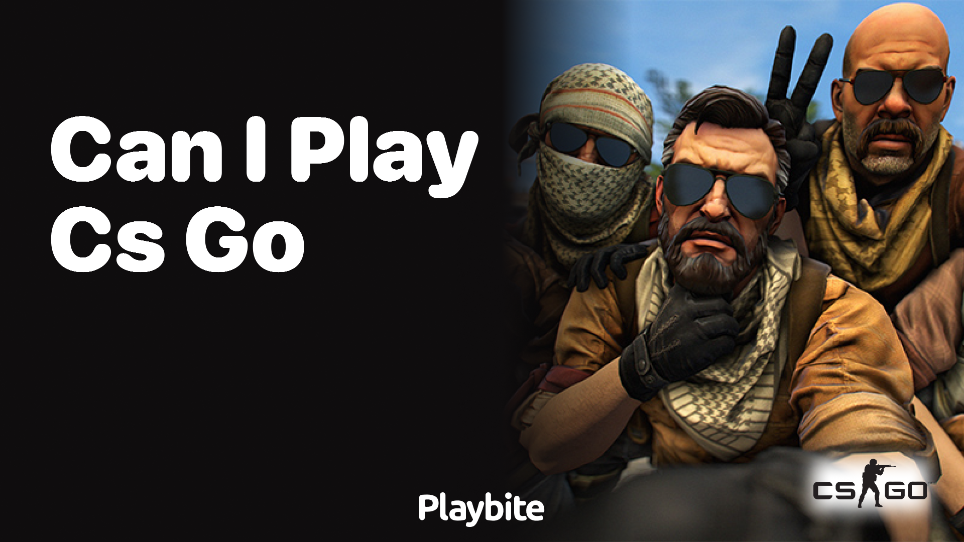 Can I play CS GO?