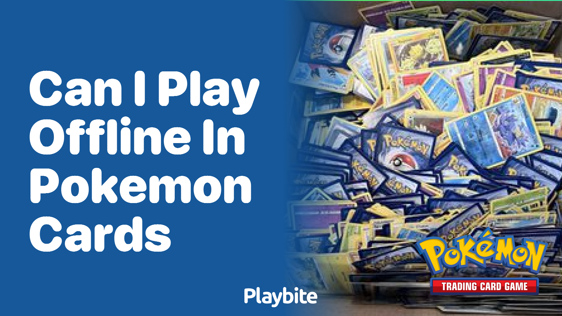 Can I play offline in Pokemon cards?