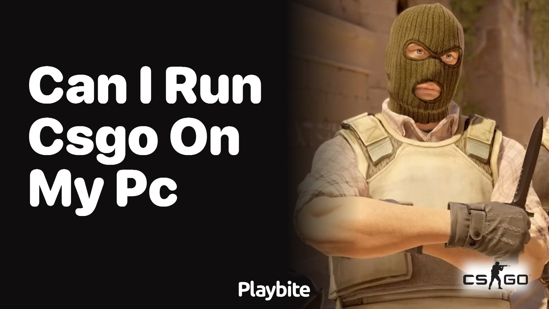 Can I run CS:GO on my PC?