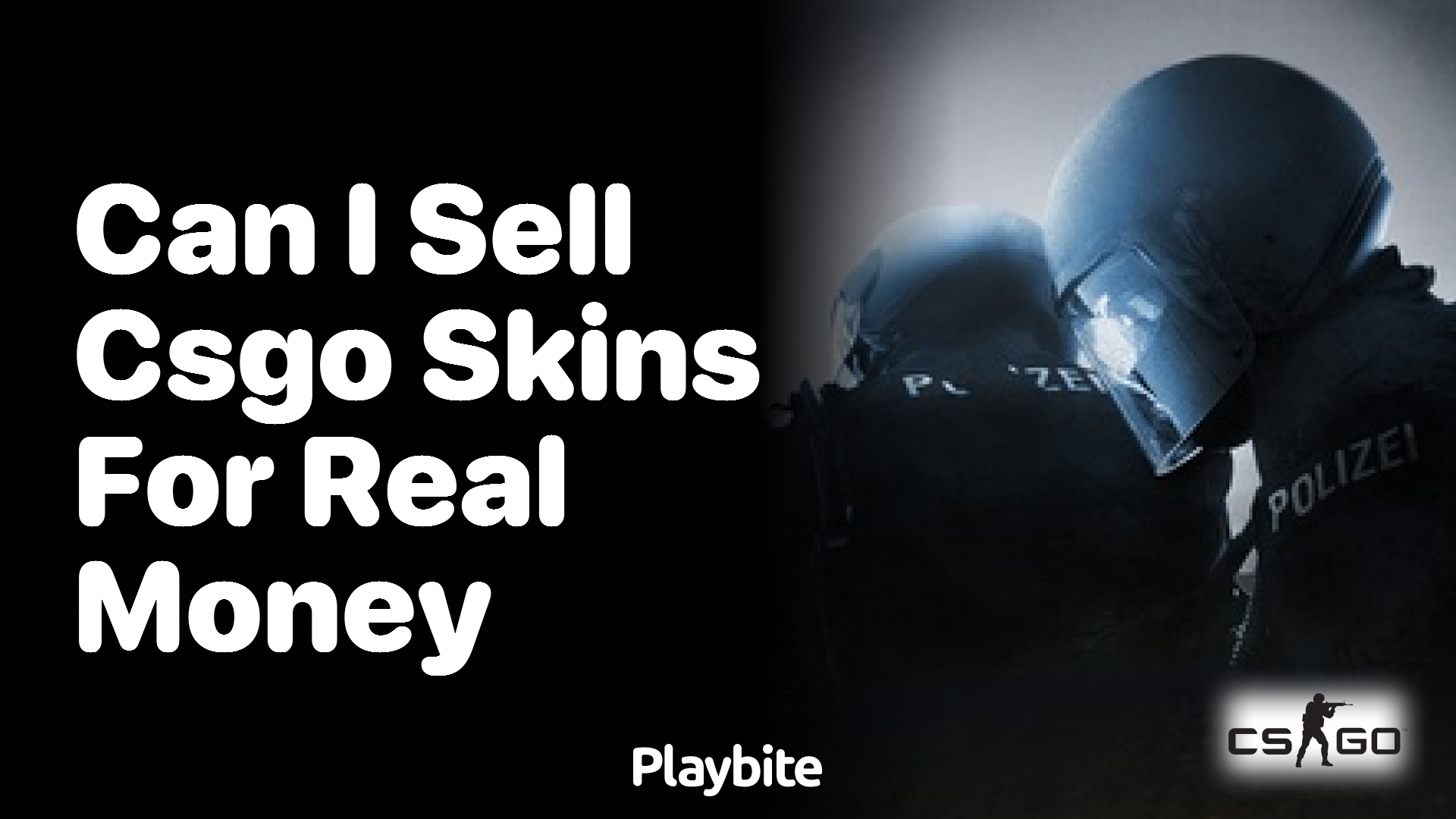 Can I sell CS:GO skins for real money?