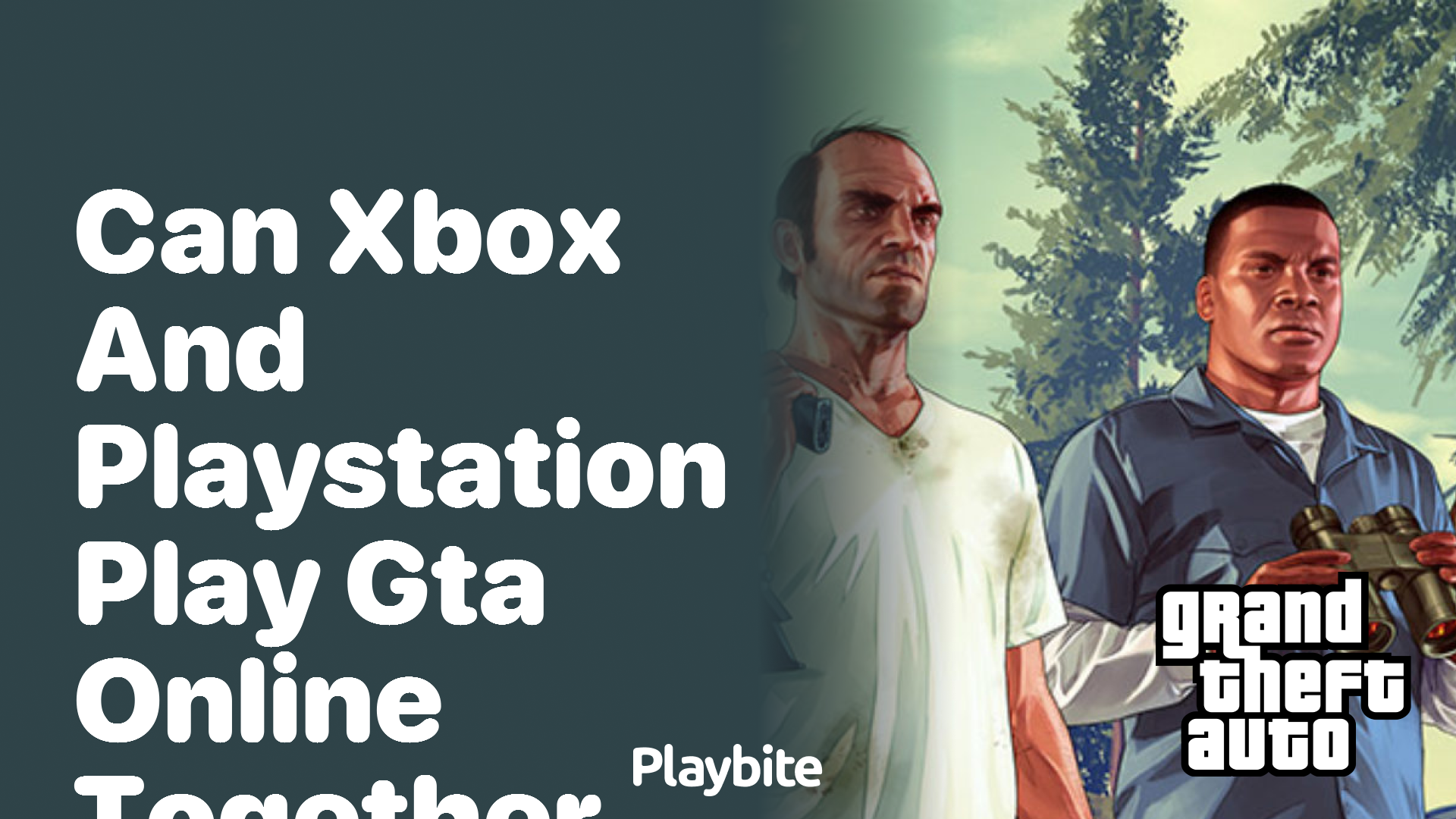 Can Xbox and PlayStation players join forces in GTA Online?