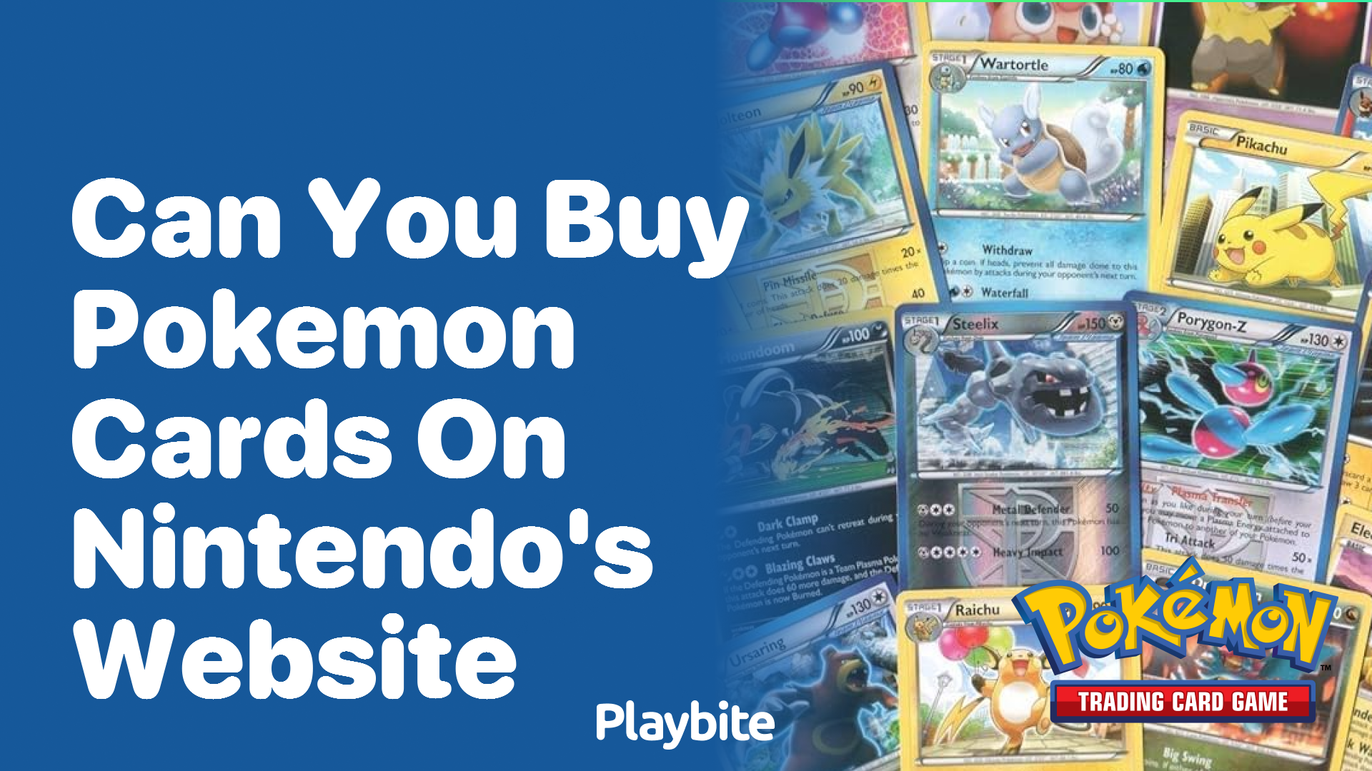 Can you buy Pokemon cards on Nintendo&#8217;s website?