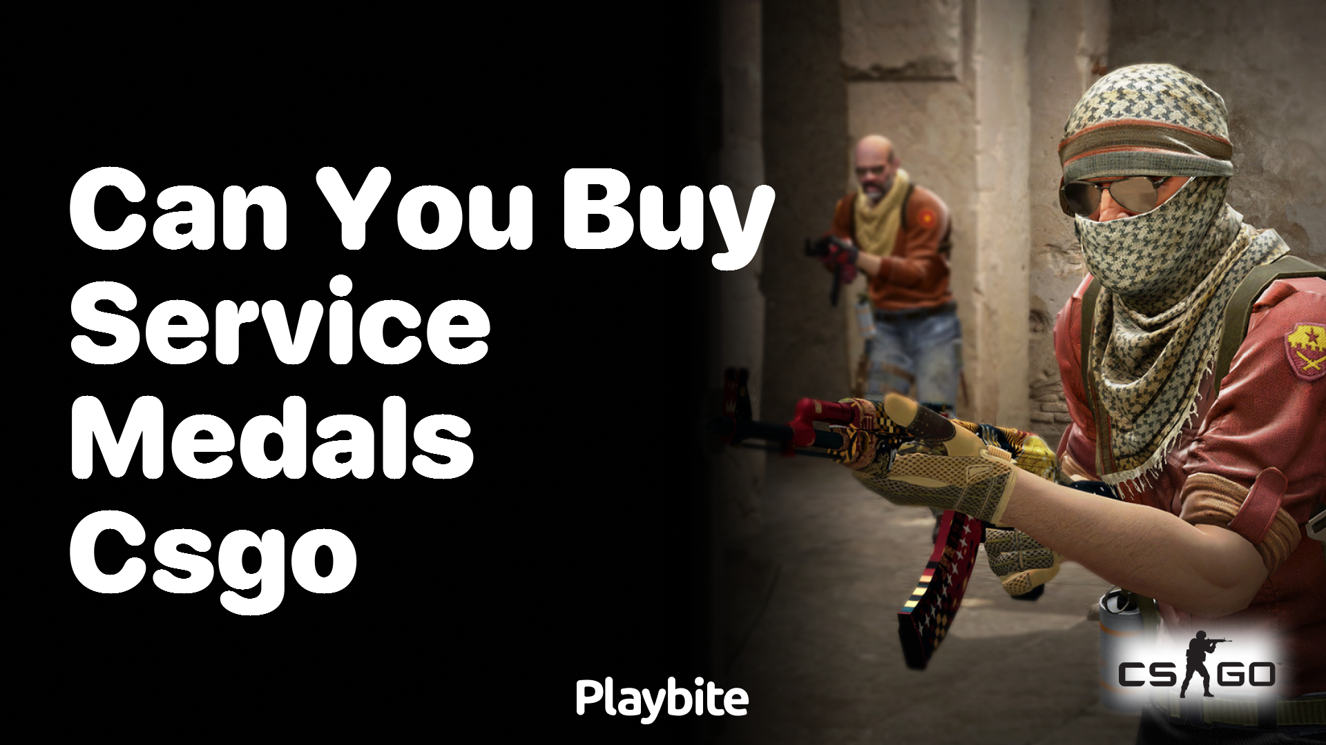 Can you buy service medals in CS:GO?