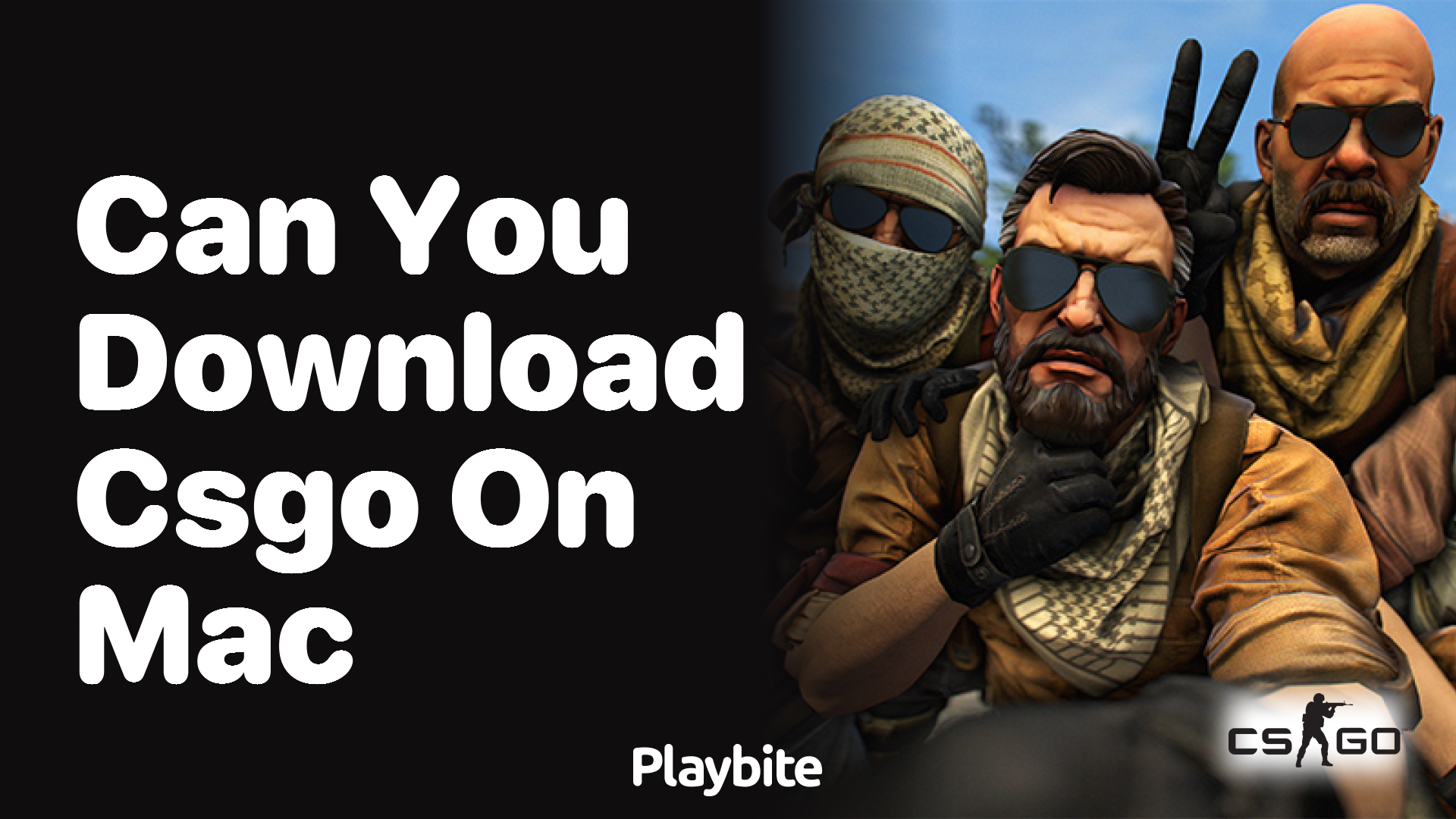 Can you download CS:GO on Mac?