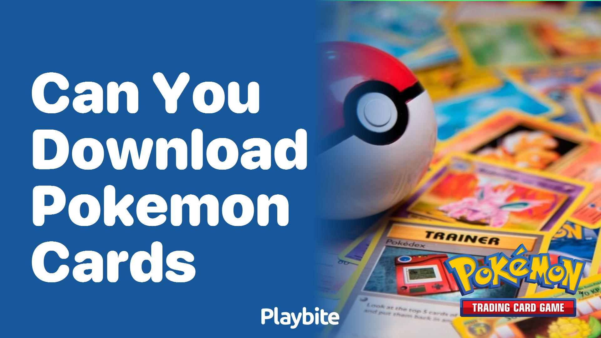 Can You Download Pokemon Cards?