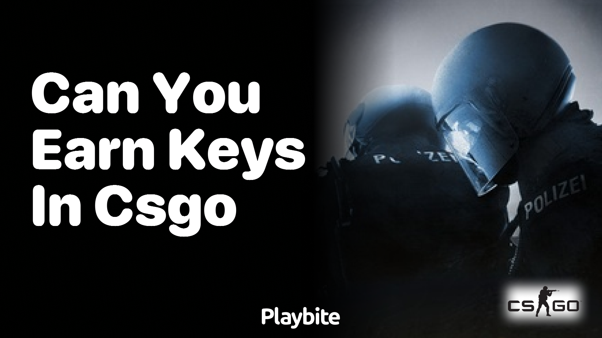 Can you earn keys in CS:GO?