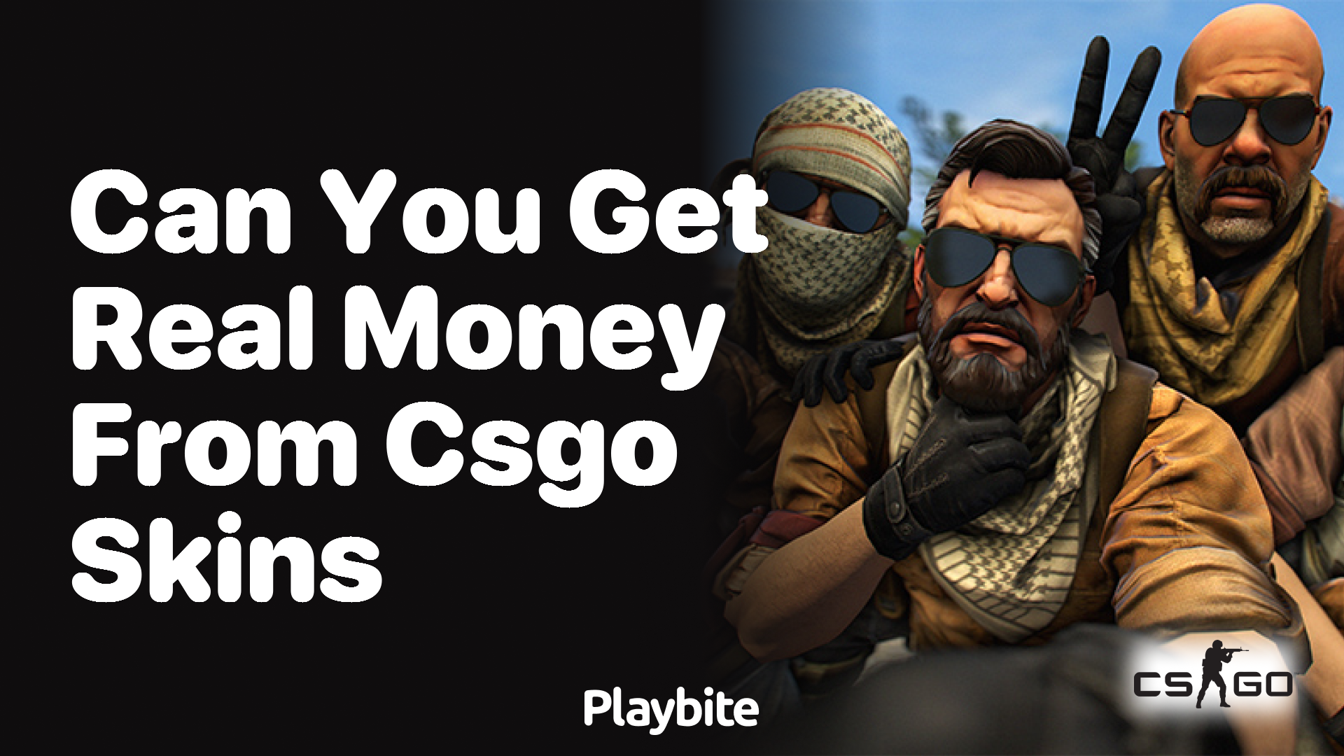 Can you get real money from CS:GO skins?