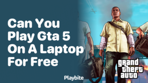 Can You Play Gta 5 On A Laptop For Free