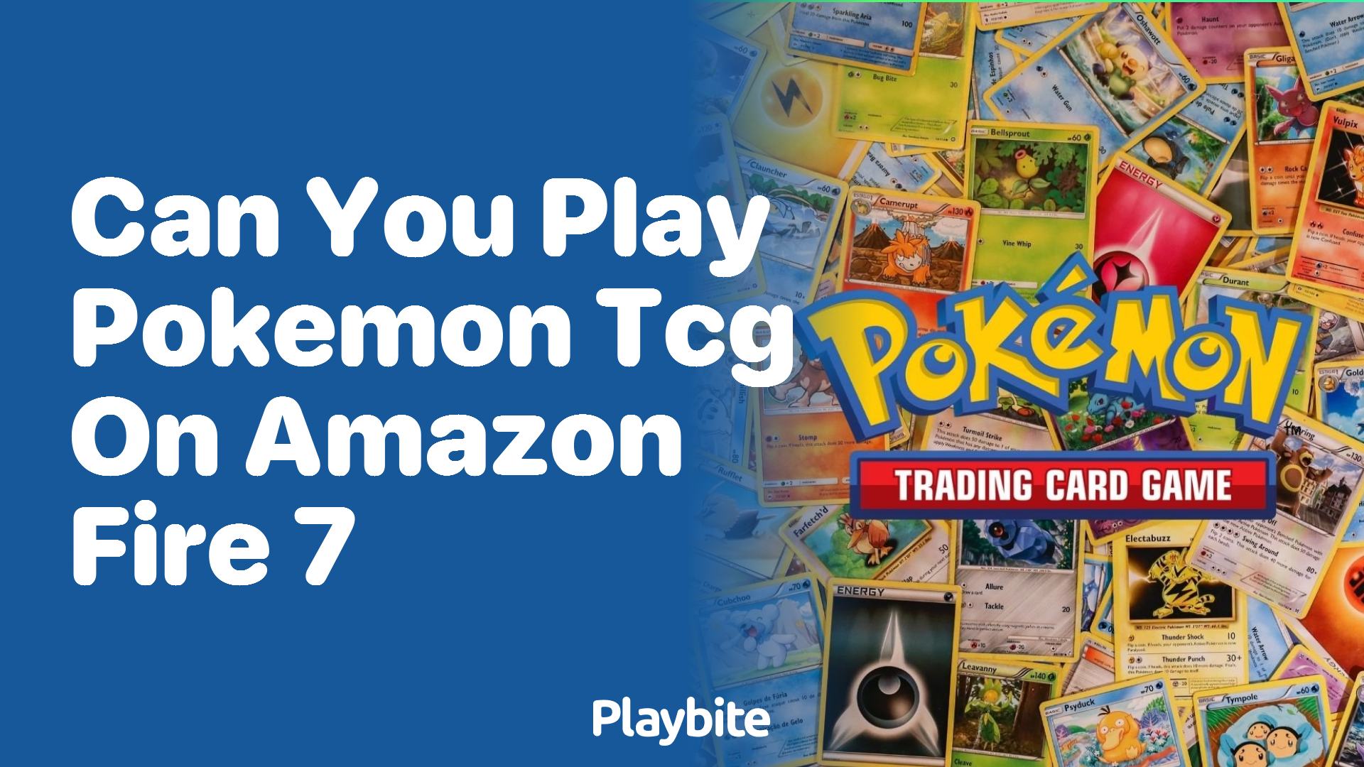 Can you play Pokemon TCG on Amazon Fire 7?