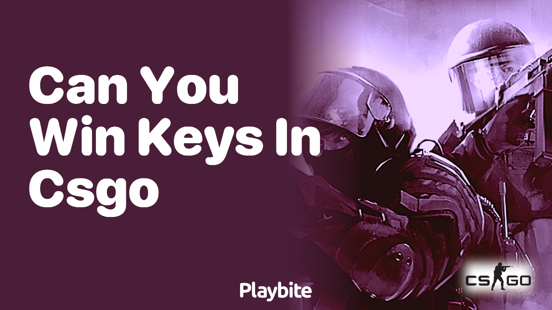 Can you win keys in CS:GO?