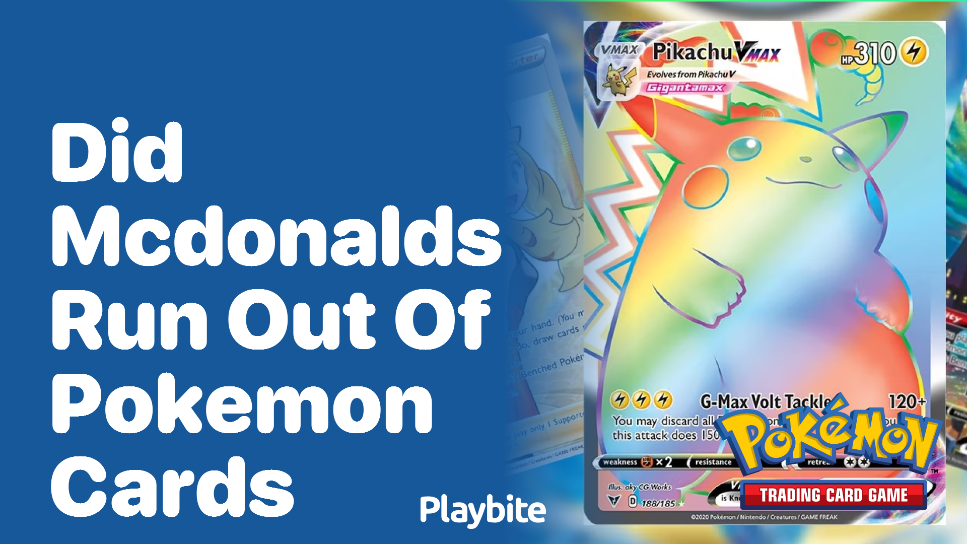 Did McDonald&#8217;s run out of Pokemon cards?