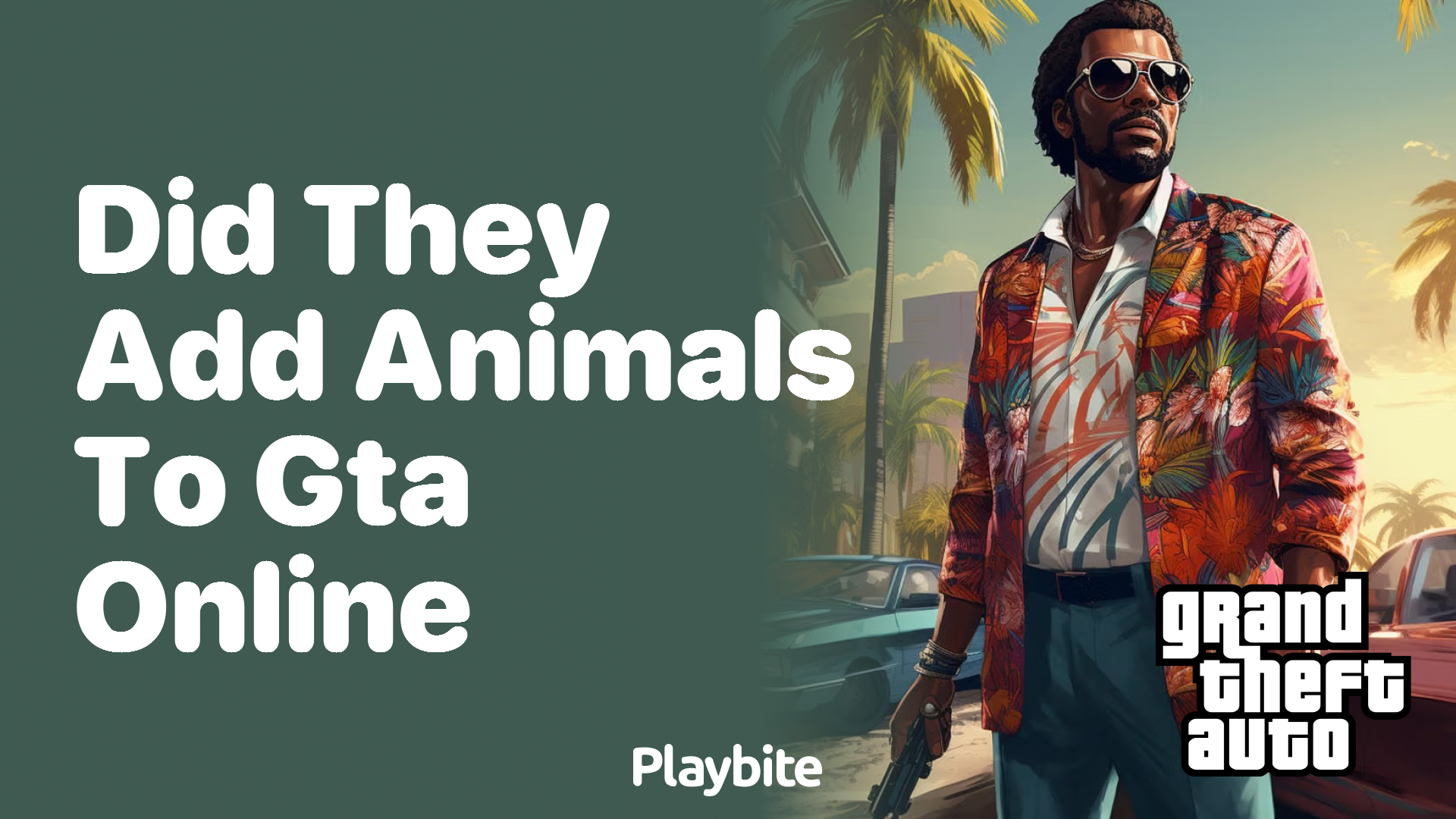 Did they add animals to GTA Online?