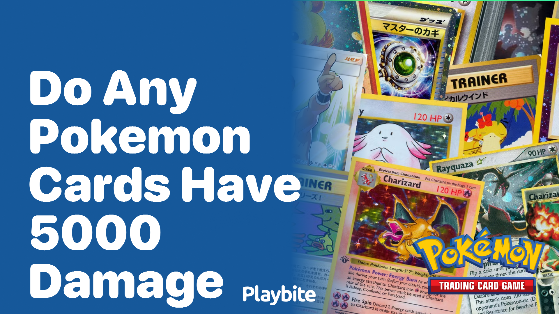 Do any Pokemon Cards have 5000 damage?