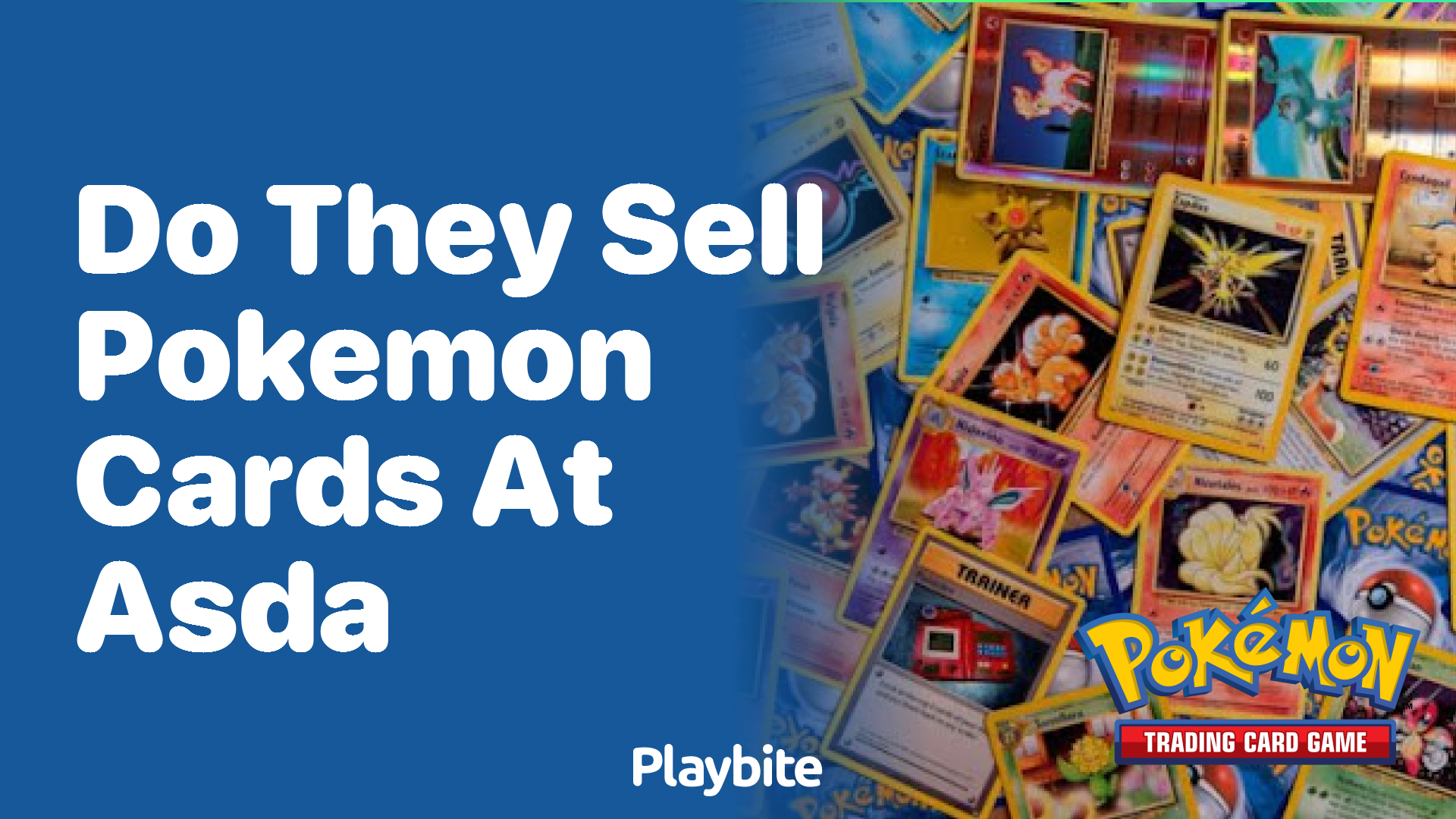 Do they sell Pokemon cards at Asda?