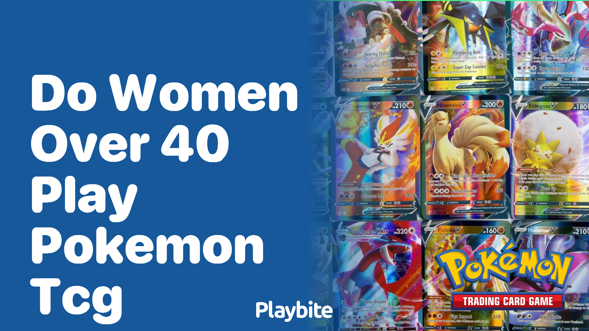 Do women over 40 play Pokemon TCG?