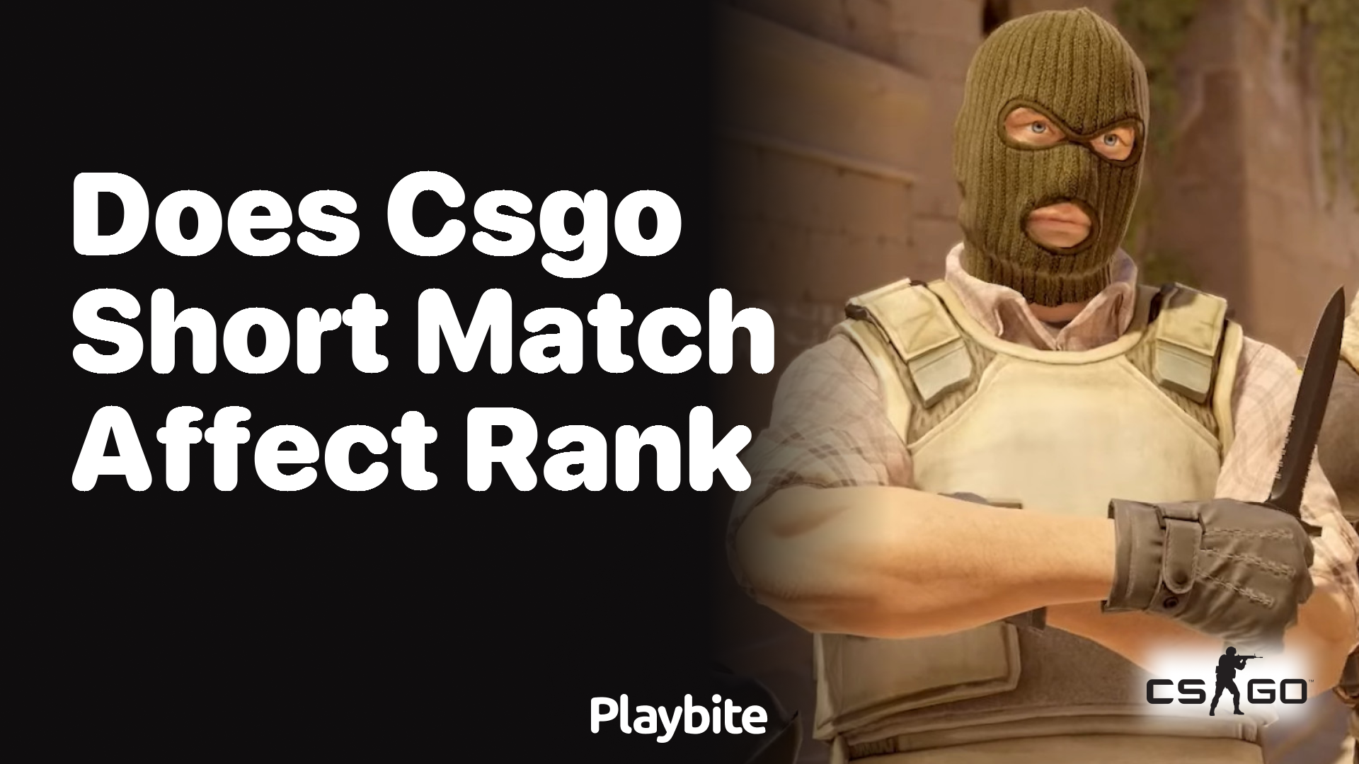 Does playing short matches in CS:GO affect your rank?