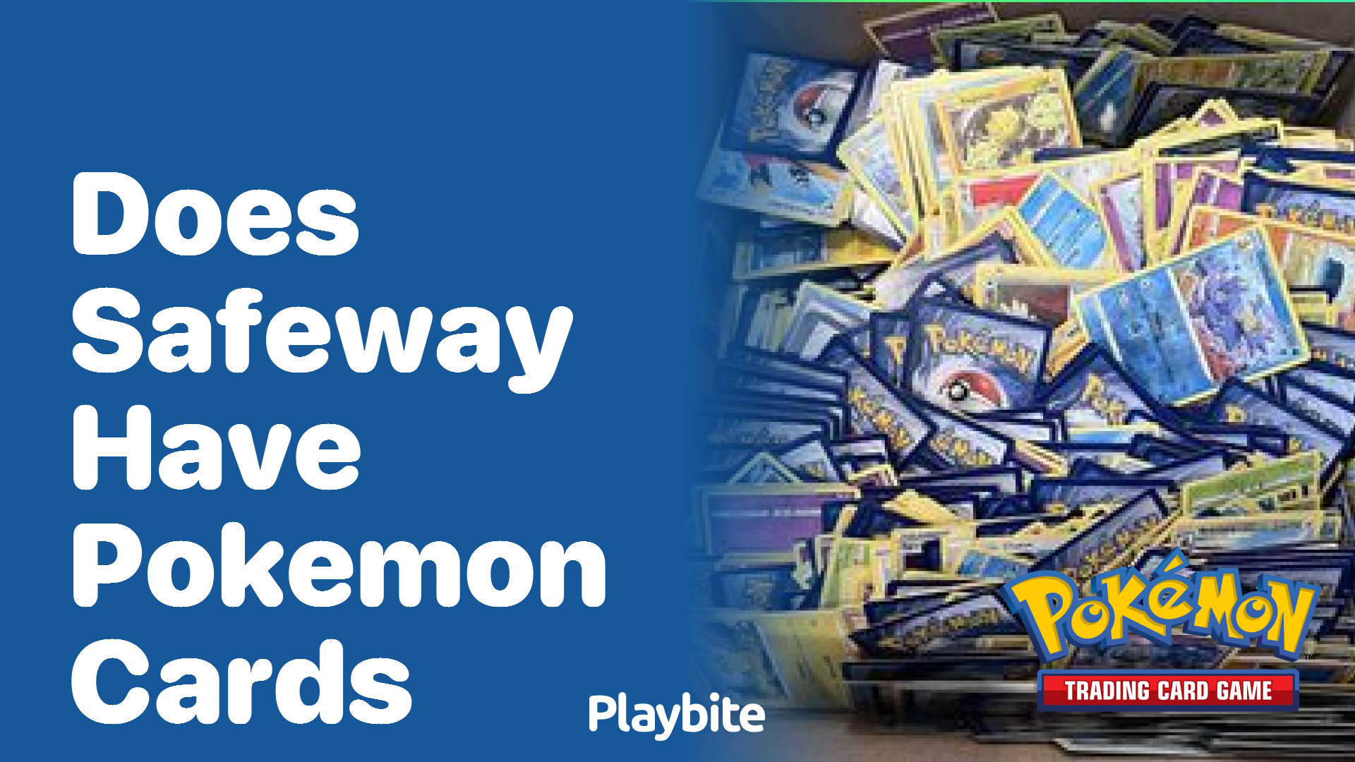 Does Safeway have Pokemon Cards?