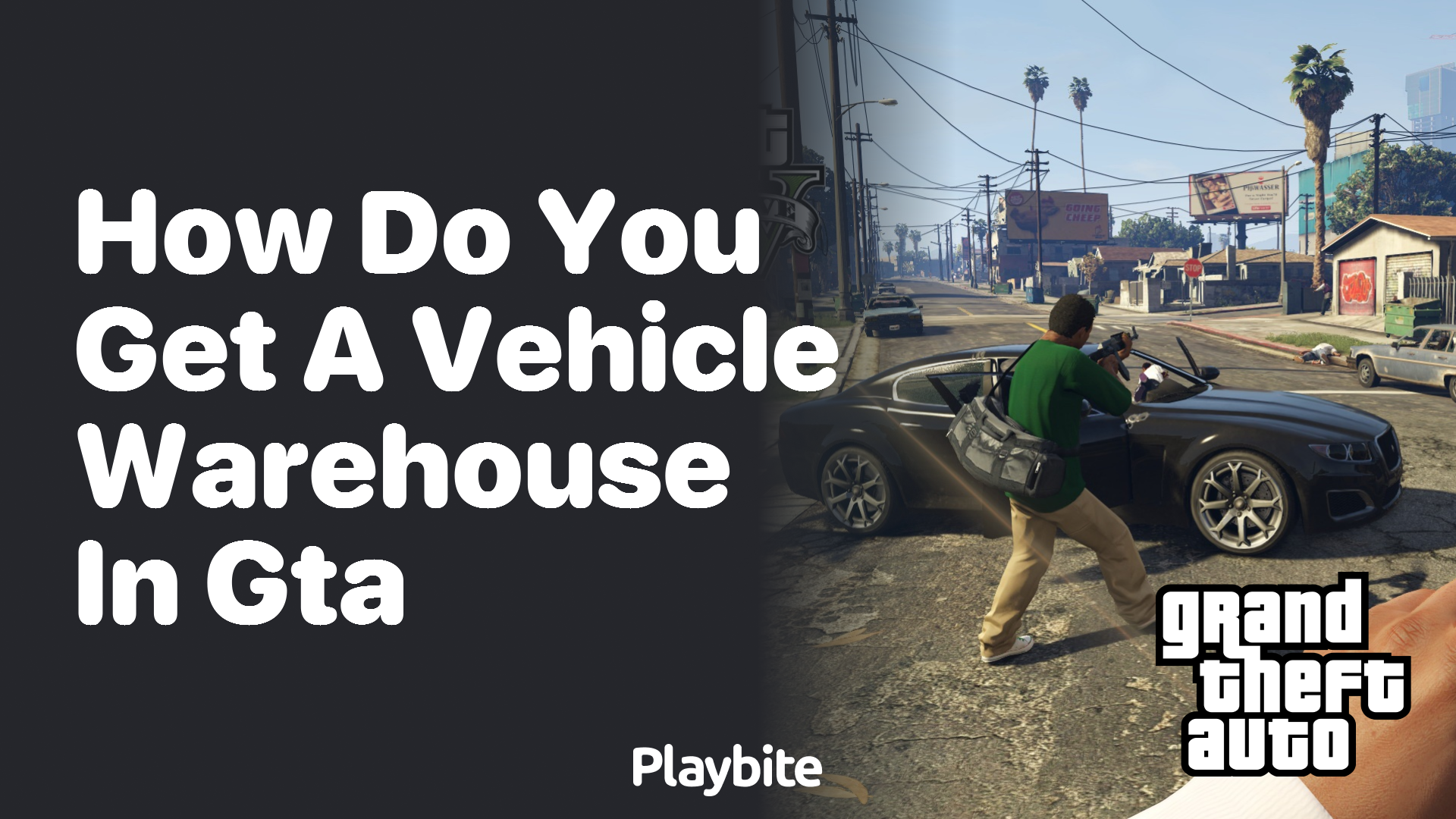 How do you get a vehicle warehouse in GTA?