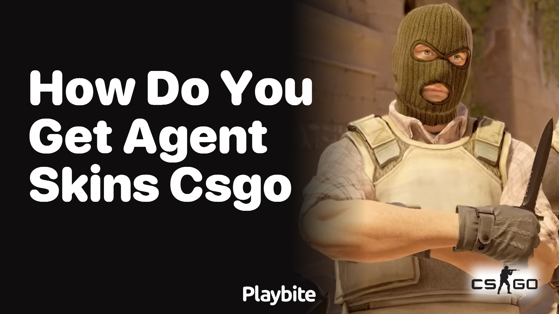 How do you get Agent Skins in CS:GO?