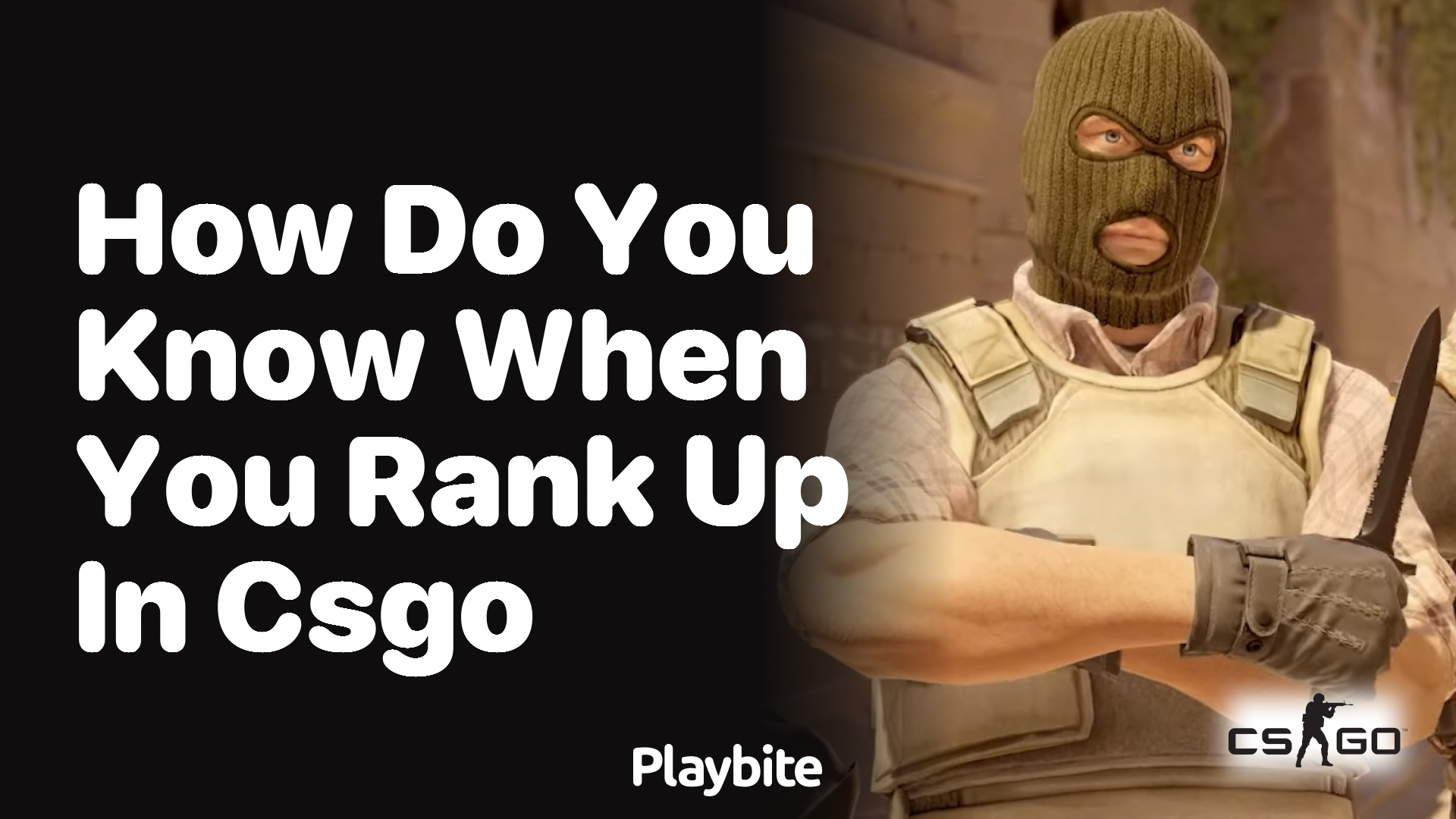 How do you know when you rank up in CS:GO?