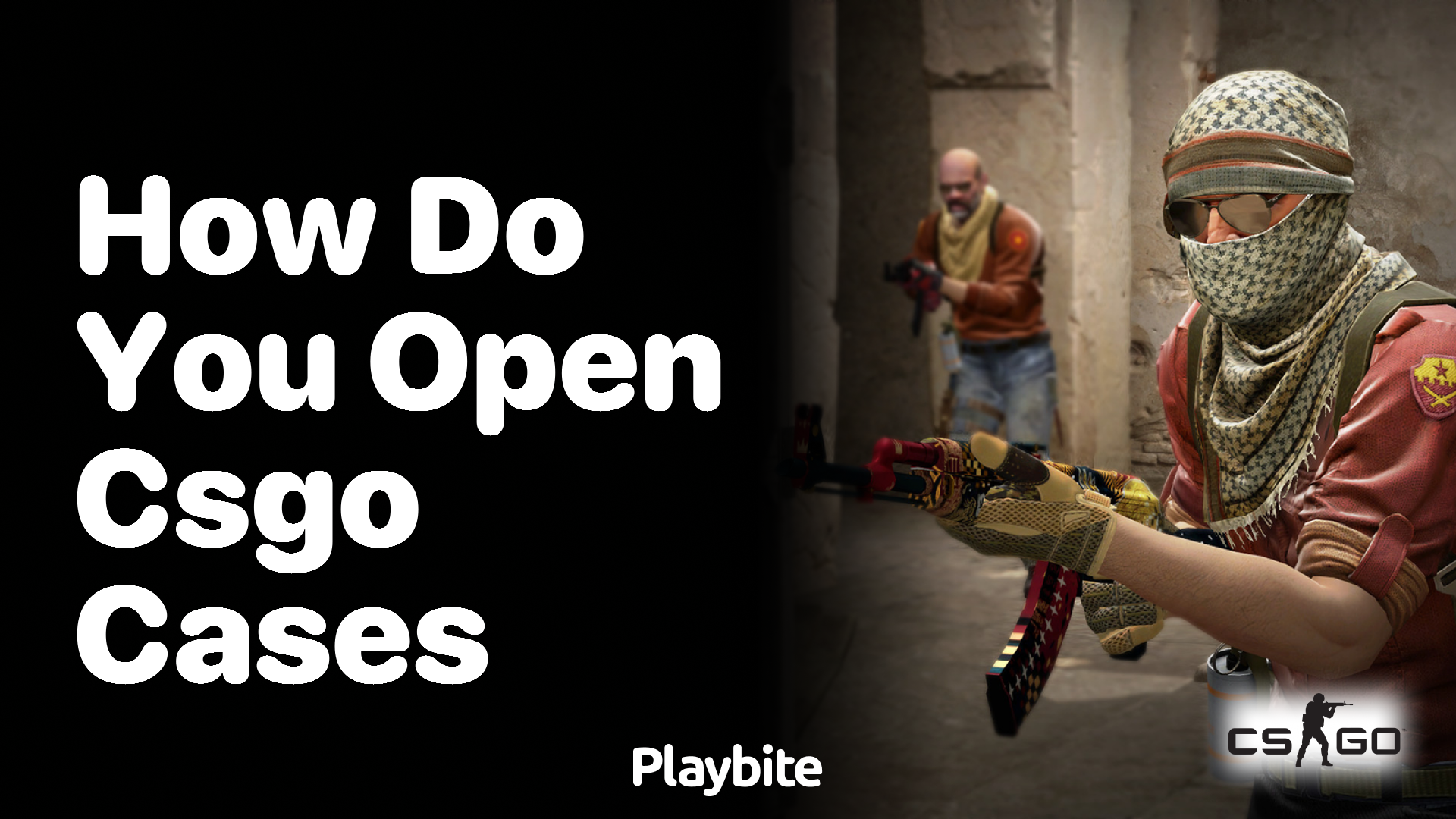 How do you open CS:GO cases?