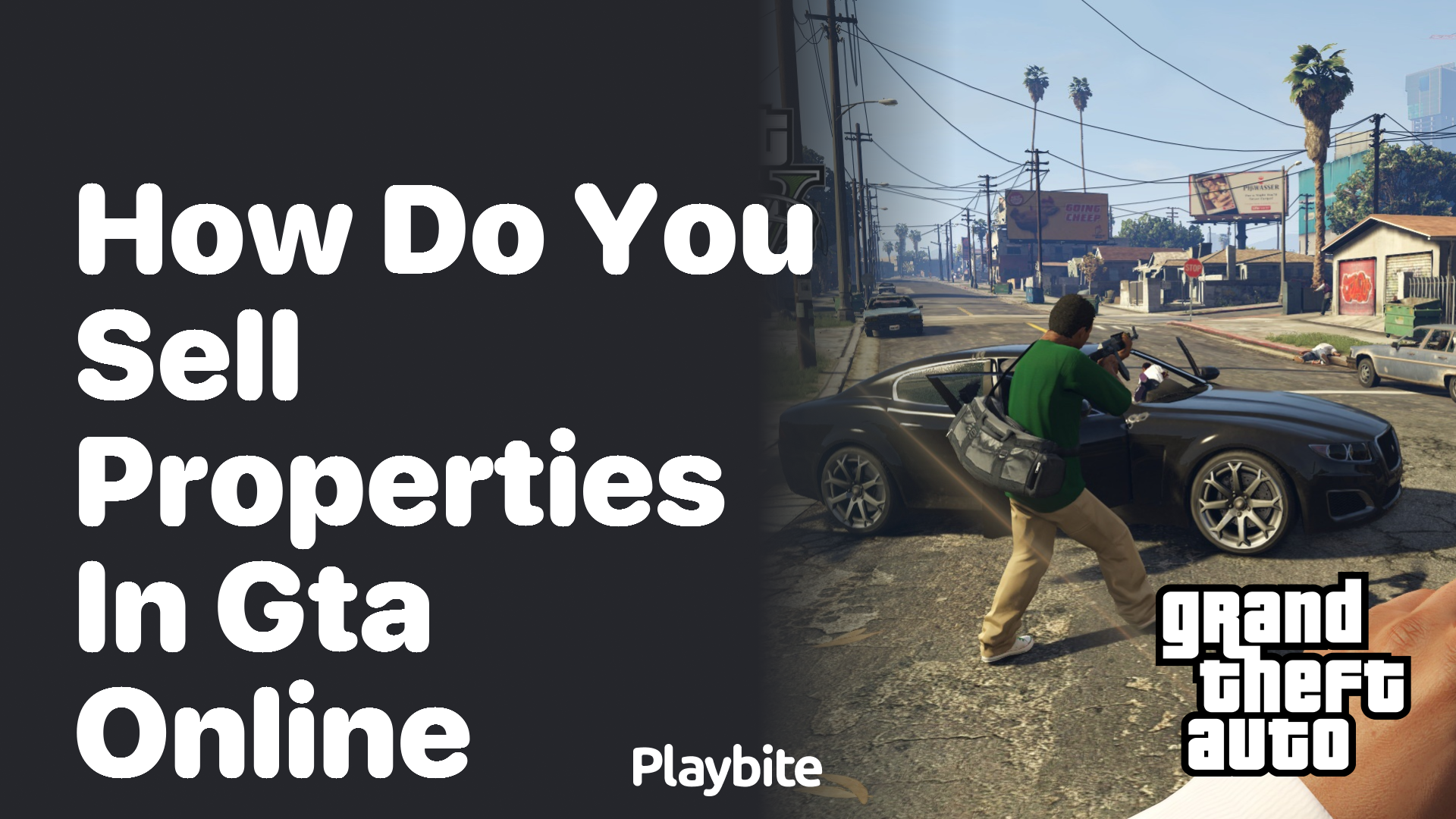 How do you sell properties in GTA Online?