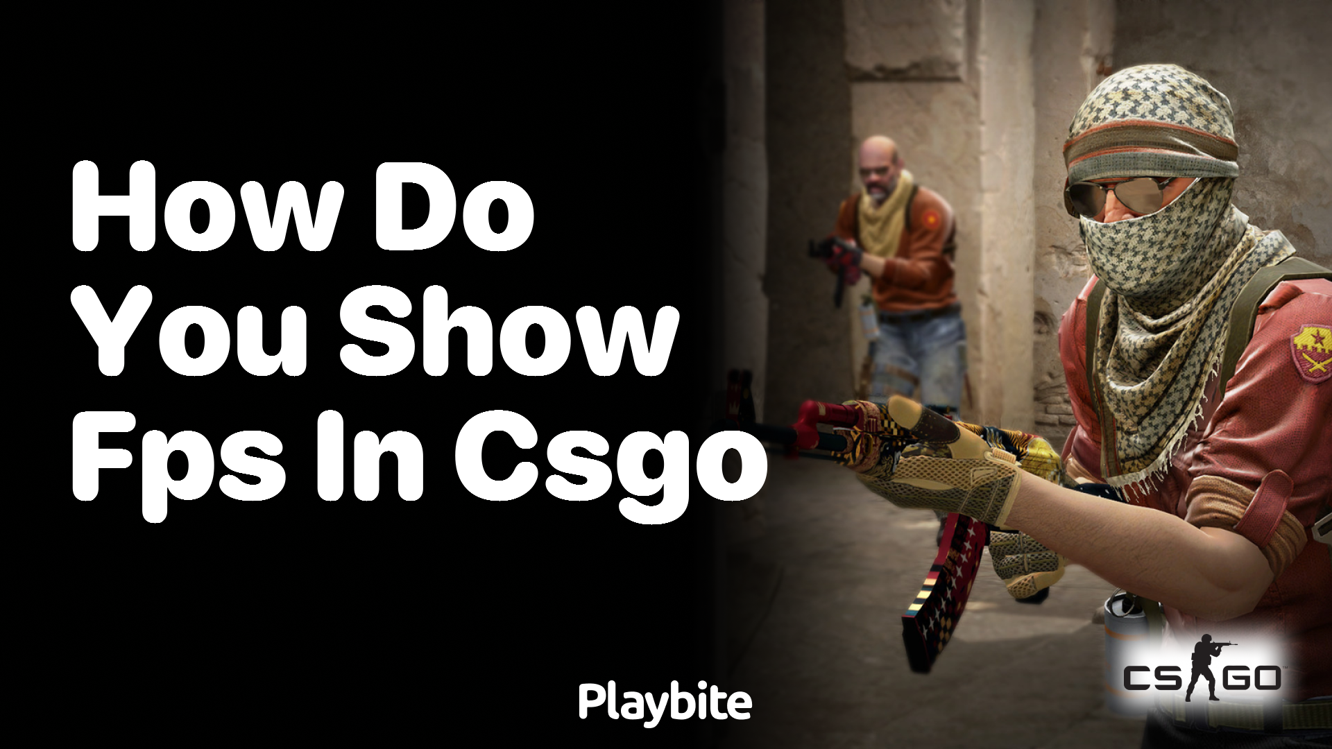 How do you show FPS in CS:GO?