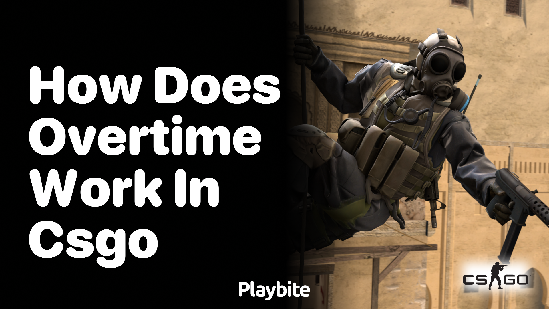 How does overtime work in CS:GO?