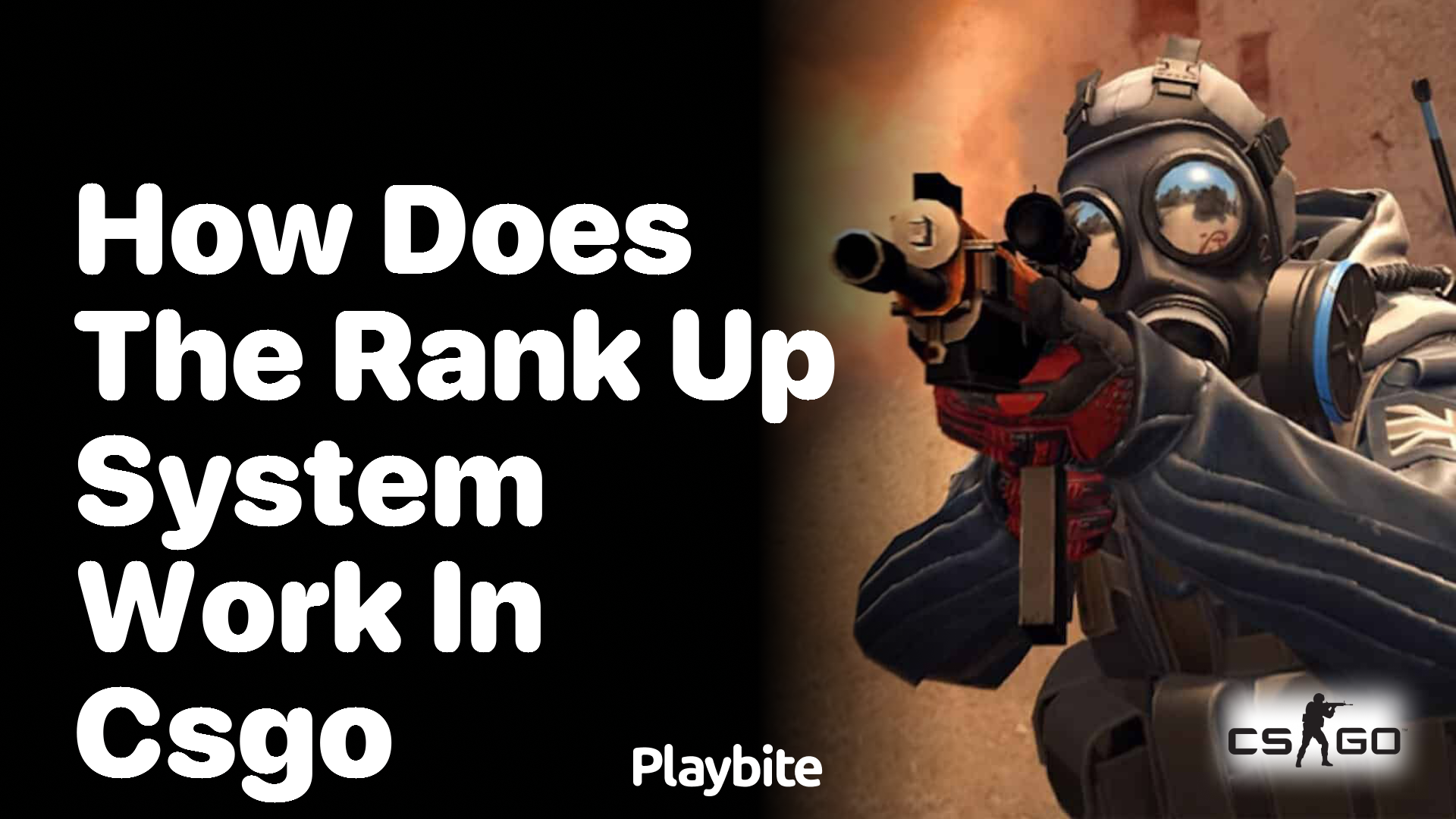 How does the rank-up system work in CS:GO?