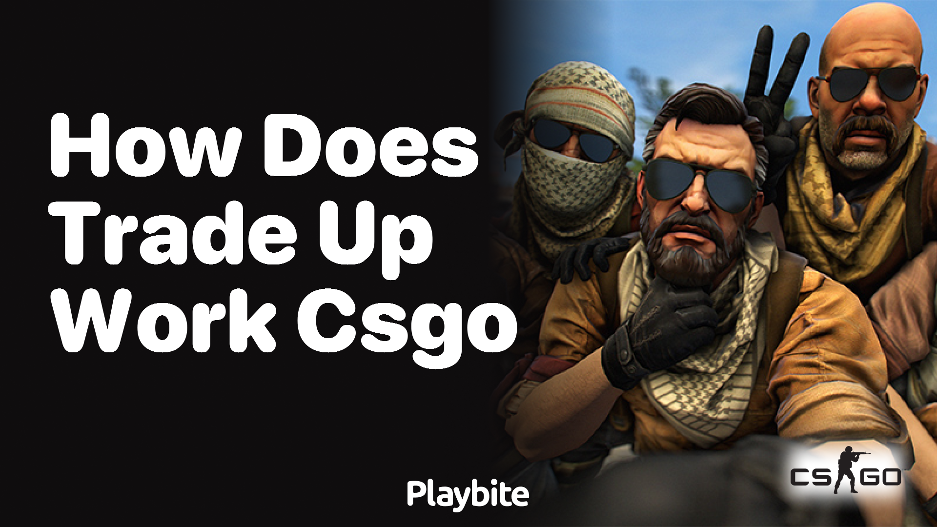 How does trade up work in CS:GO?