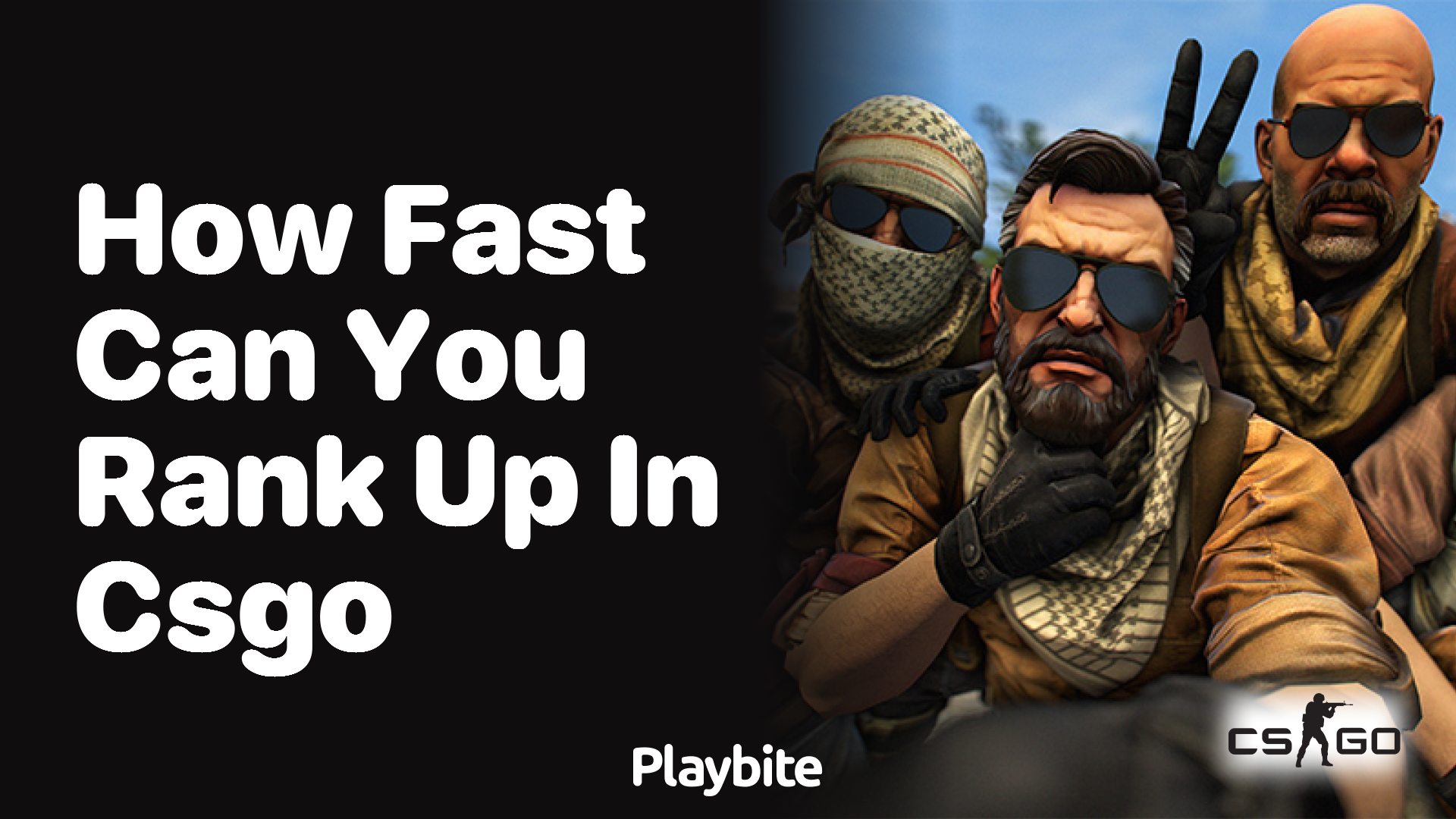 How fast can you rank up in CS:GO?