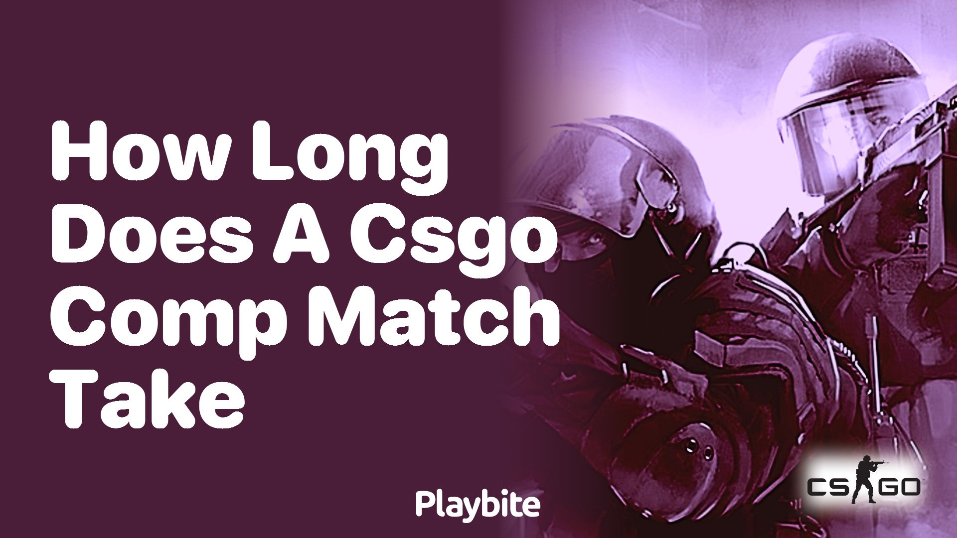 How Long Does a CS:GO Competitive Match Take?