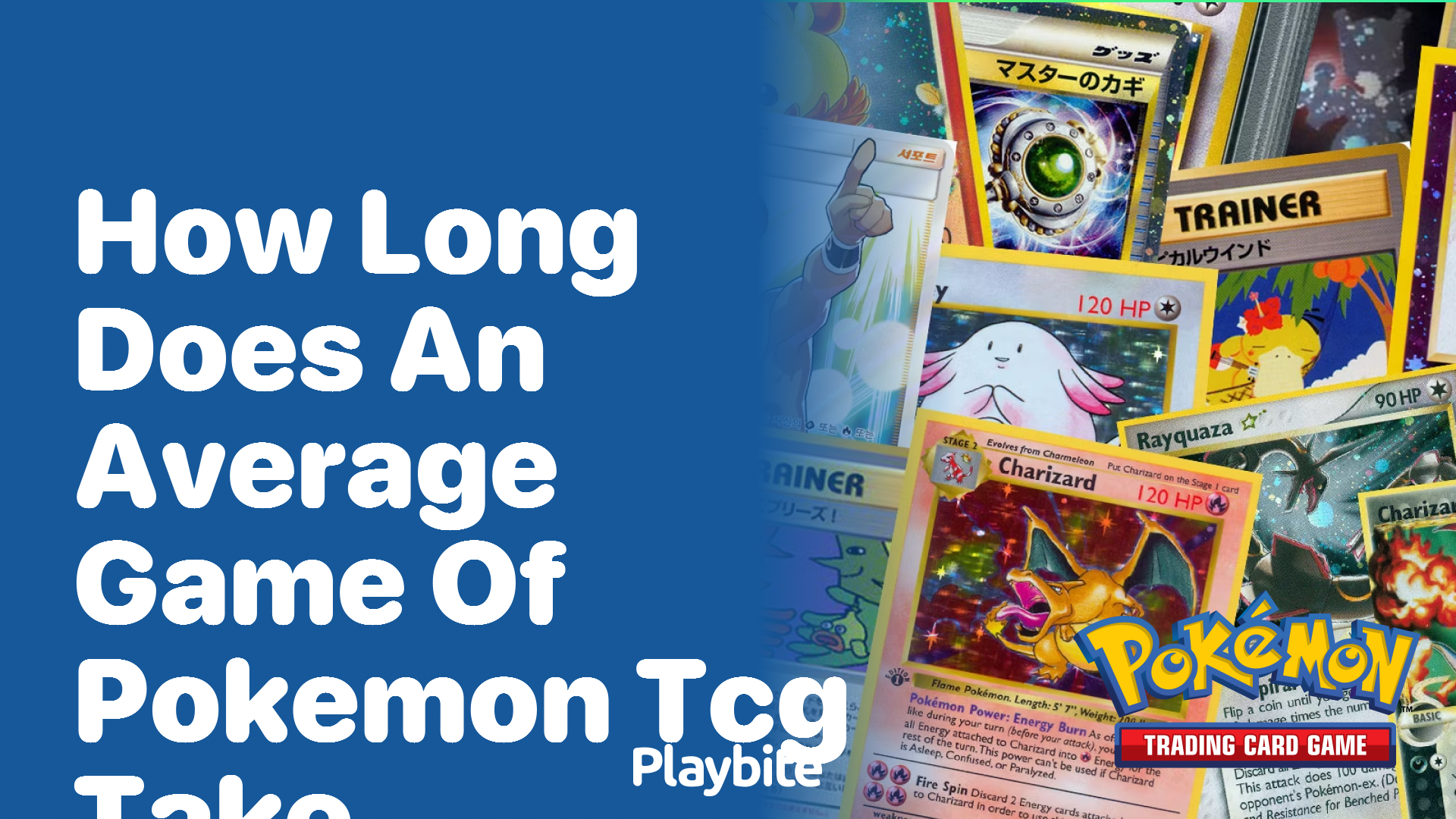 How long does an average game of Pokemon TCG take?