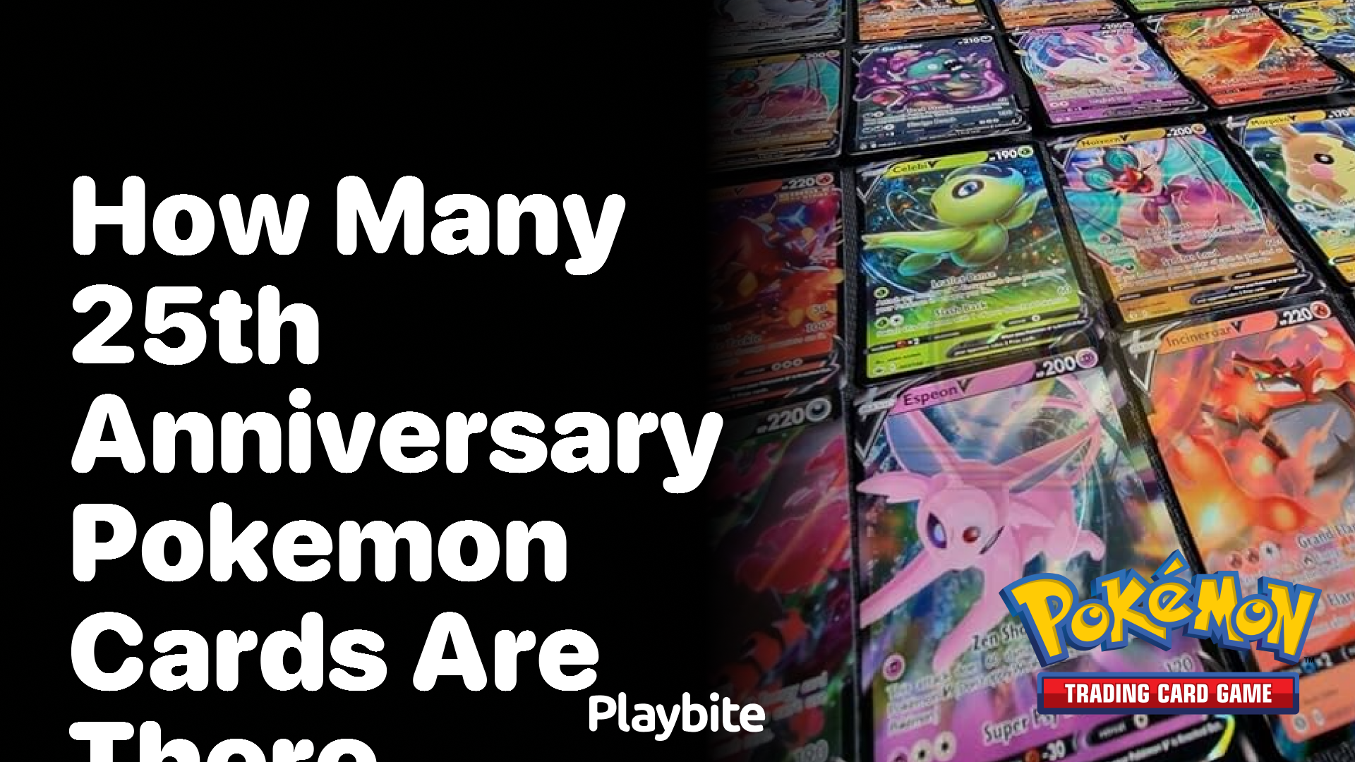 How many 25th anniversary Pokemon cards are there?